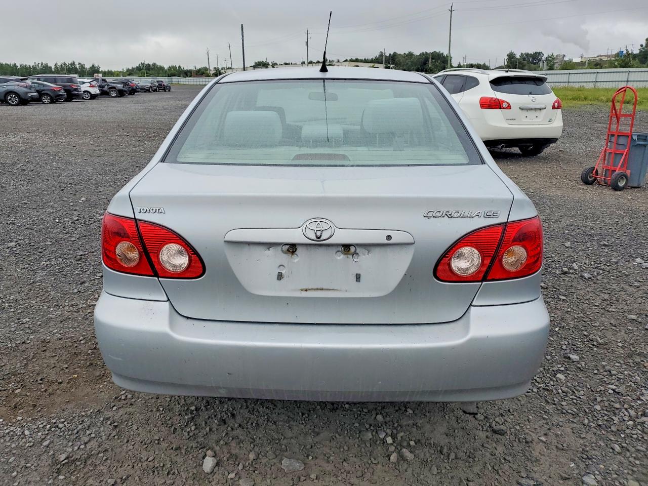 2006 Toyota Corolla Ce Silver vin: 2T1BR32E36C597524
