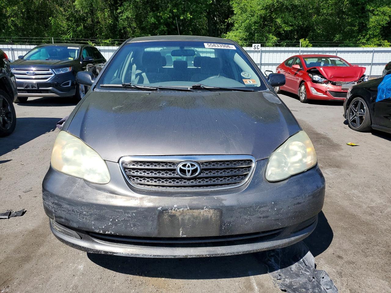 2006 Toyota Corolla Ce Gray vin: 2T1BR32E36C609333
