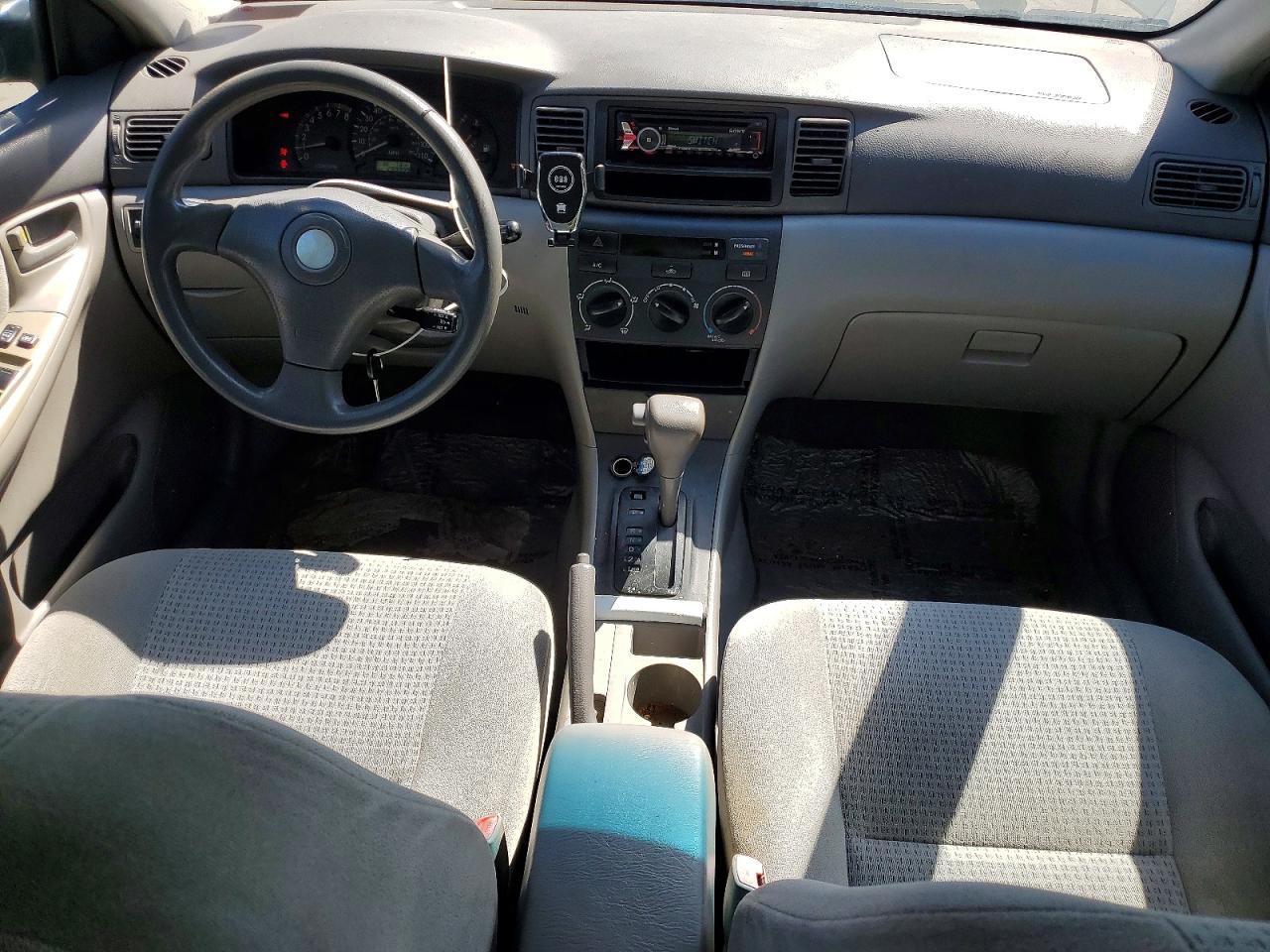 2006 Toyota Corolla Ce Gray vin: 2T1BR32E36C609333