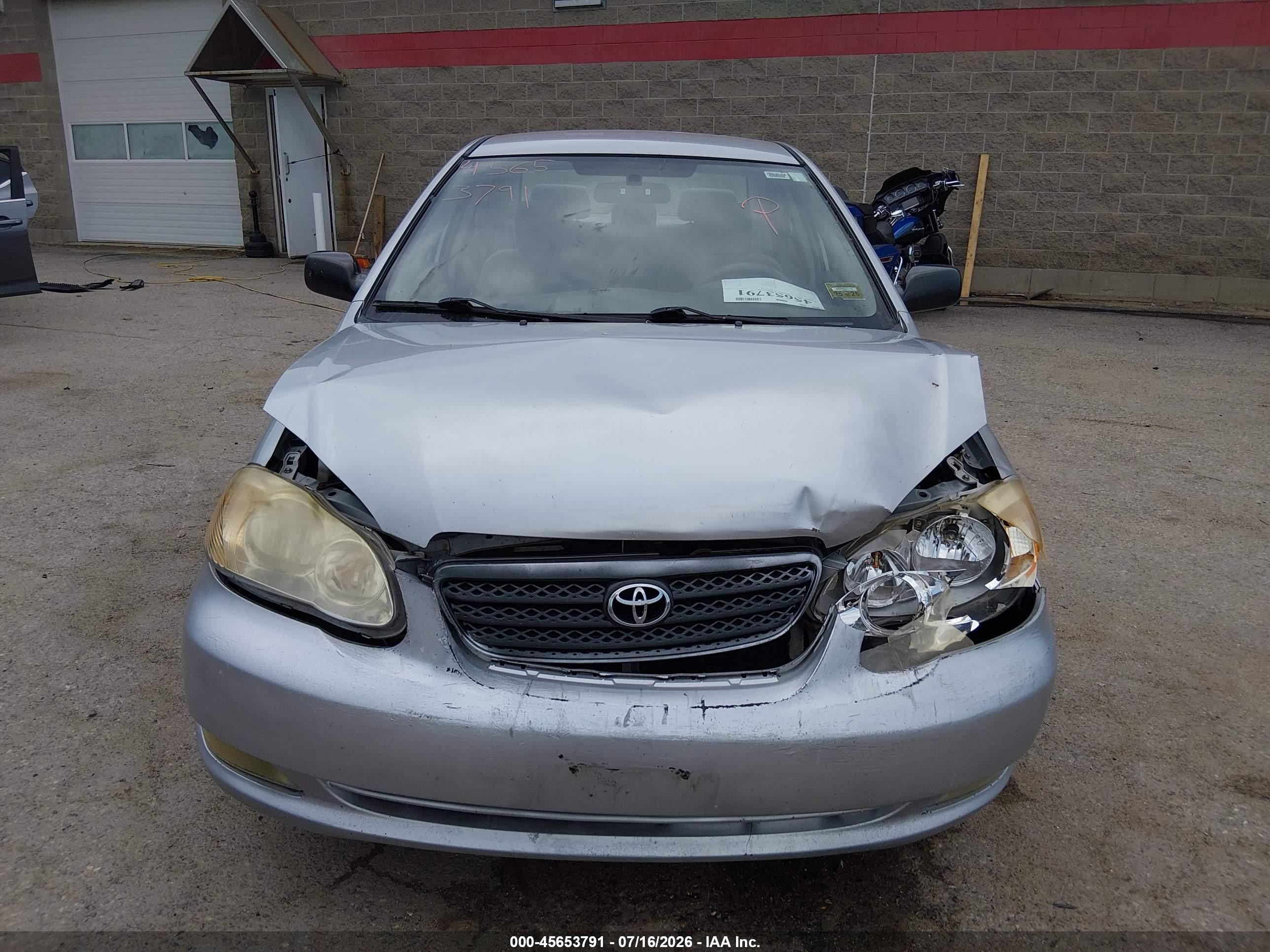 2006 Toyota Corolla Ce Серебряный vin: 2T1BR32E36C625810