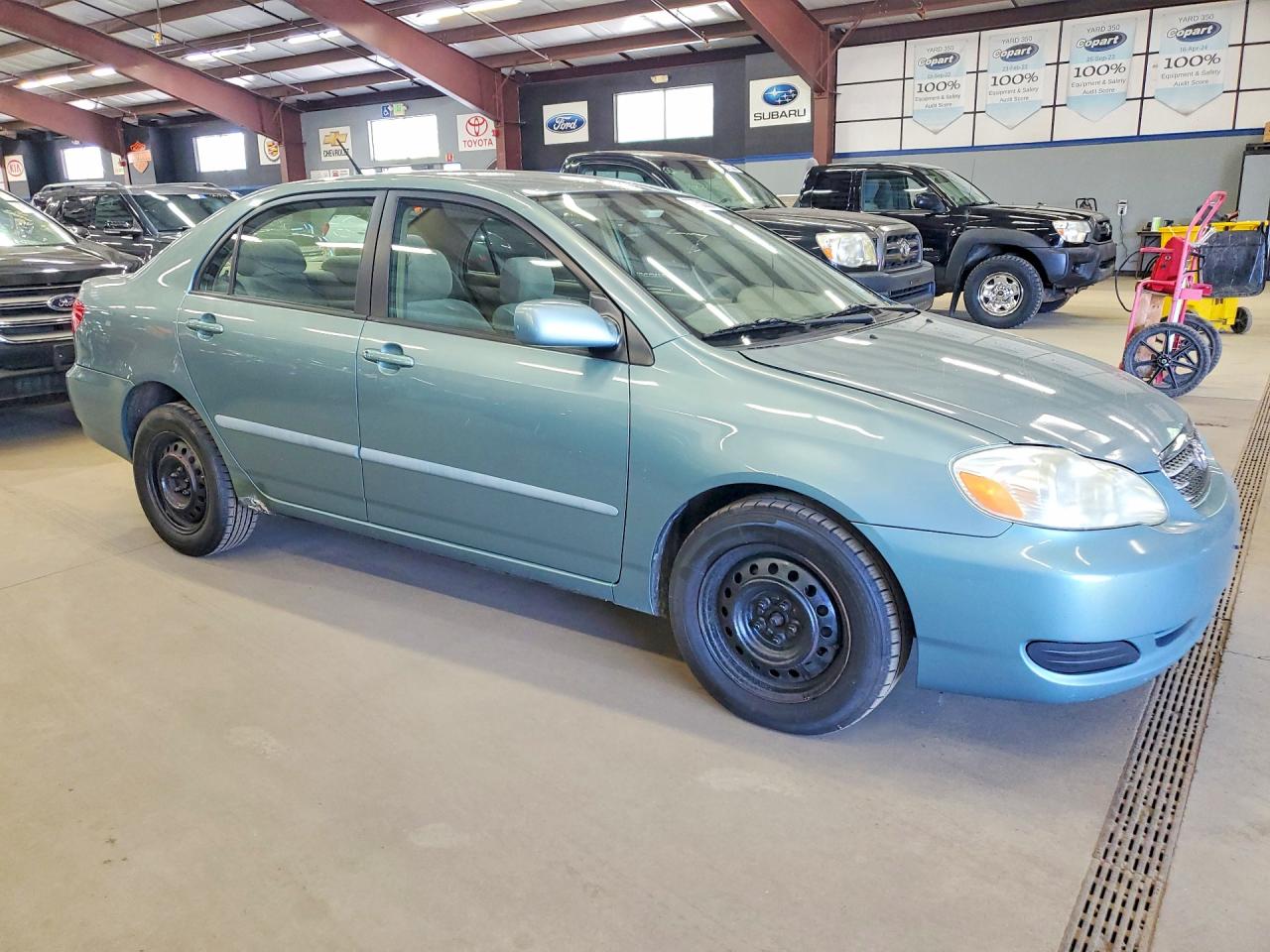 2006 Toyota Corolla Le Green vin: 2T1BR32E36C656734