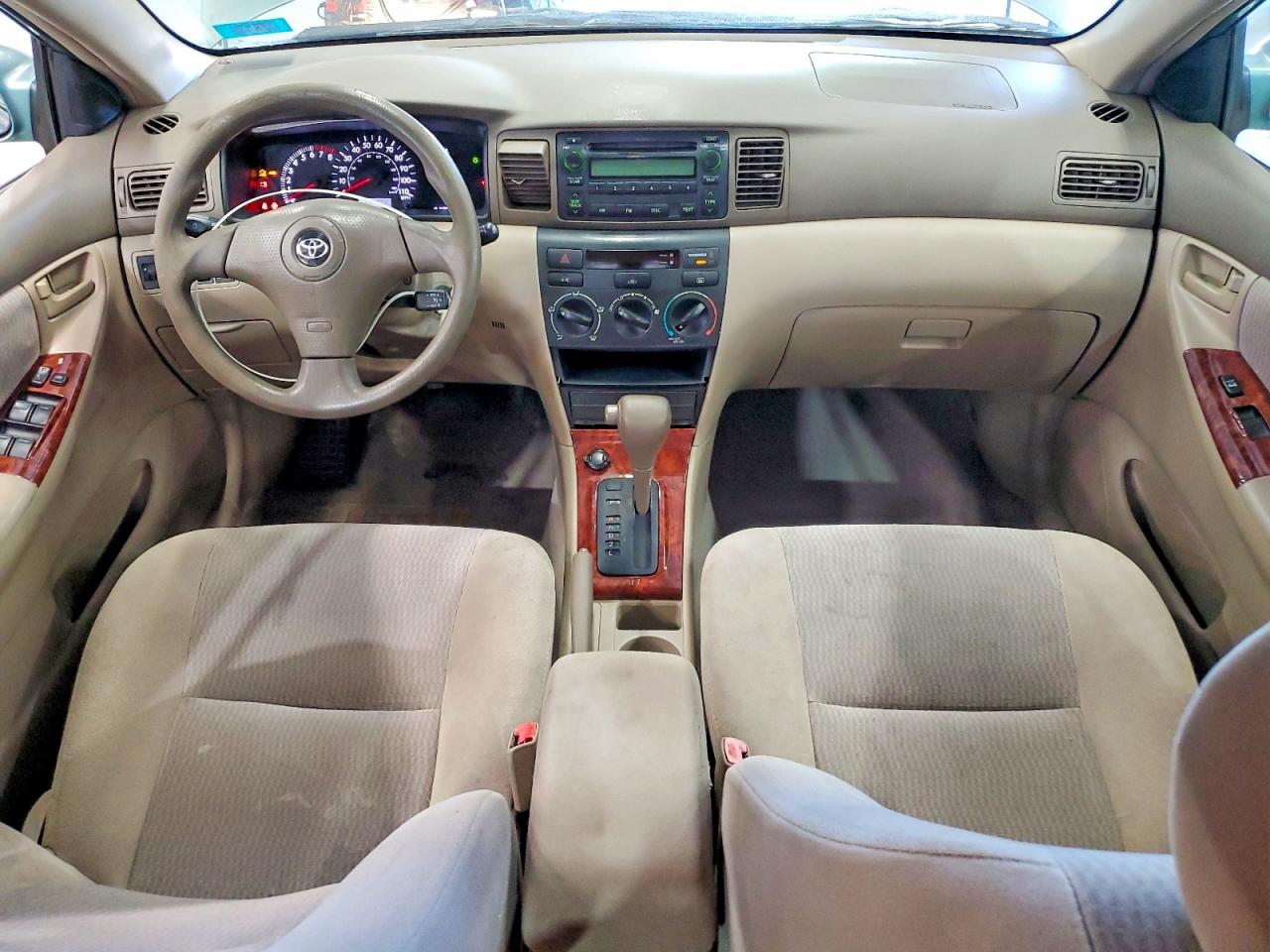 2006 Toyota Corolla Le Green vin: 2T1BR32E36C656734