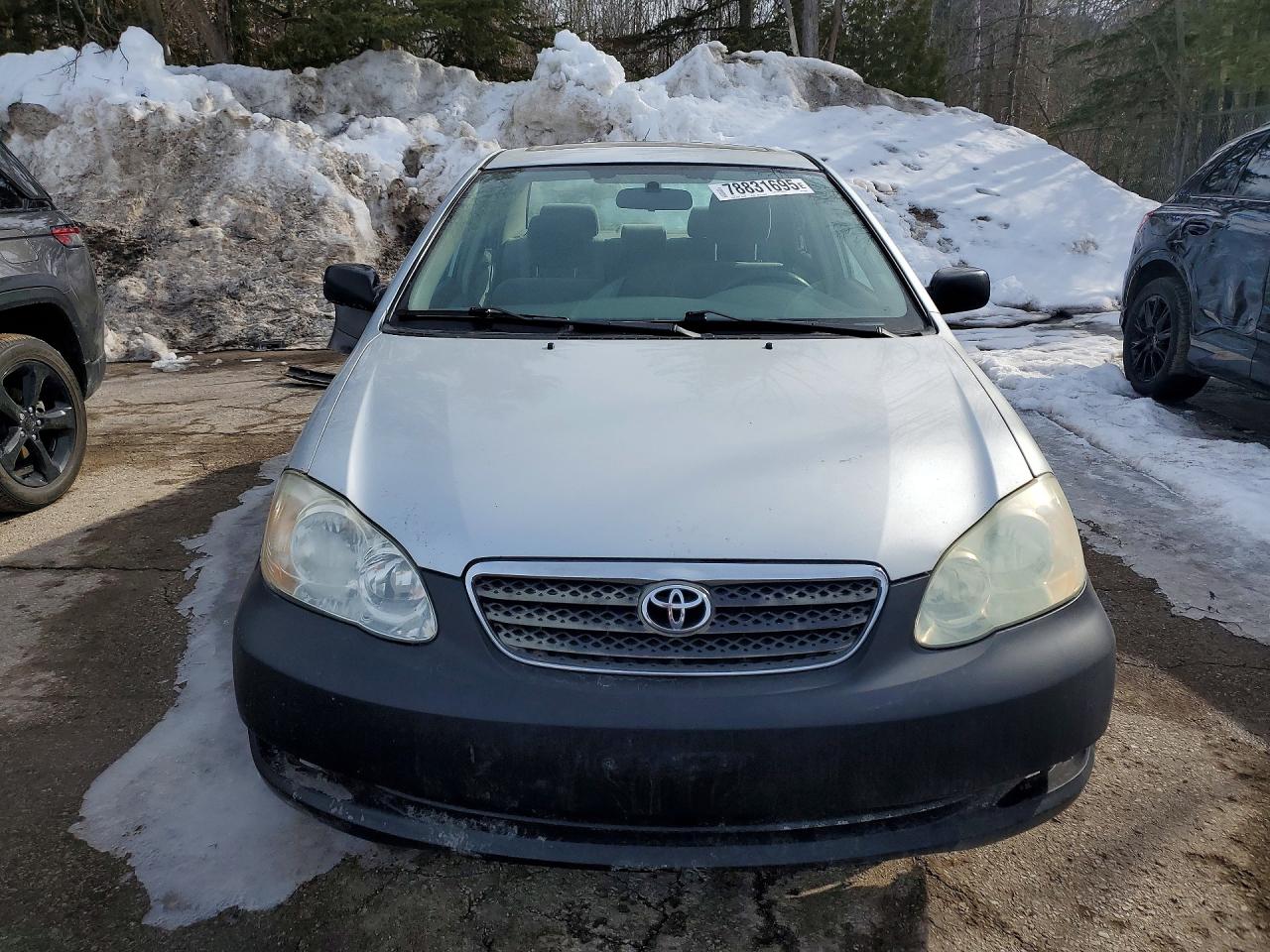 2006 Toyota Corolla Ce Silver vin: 2T1BR32E36C661531