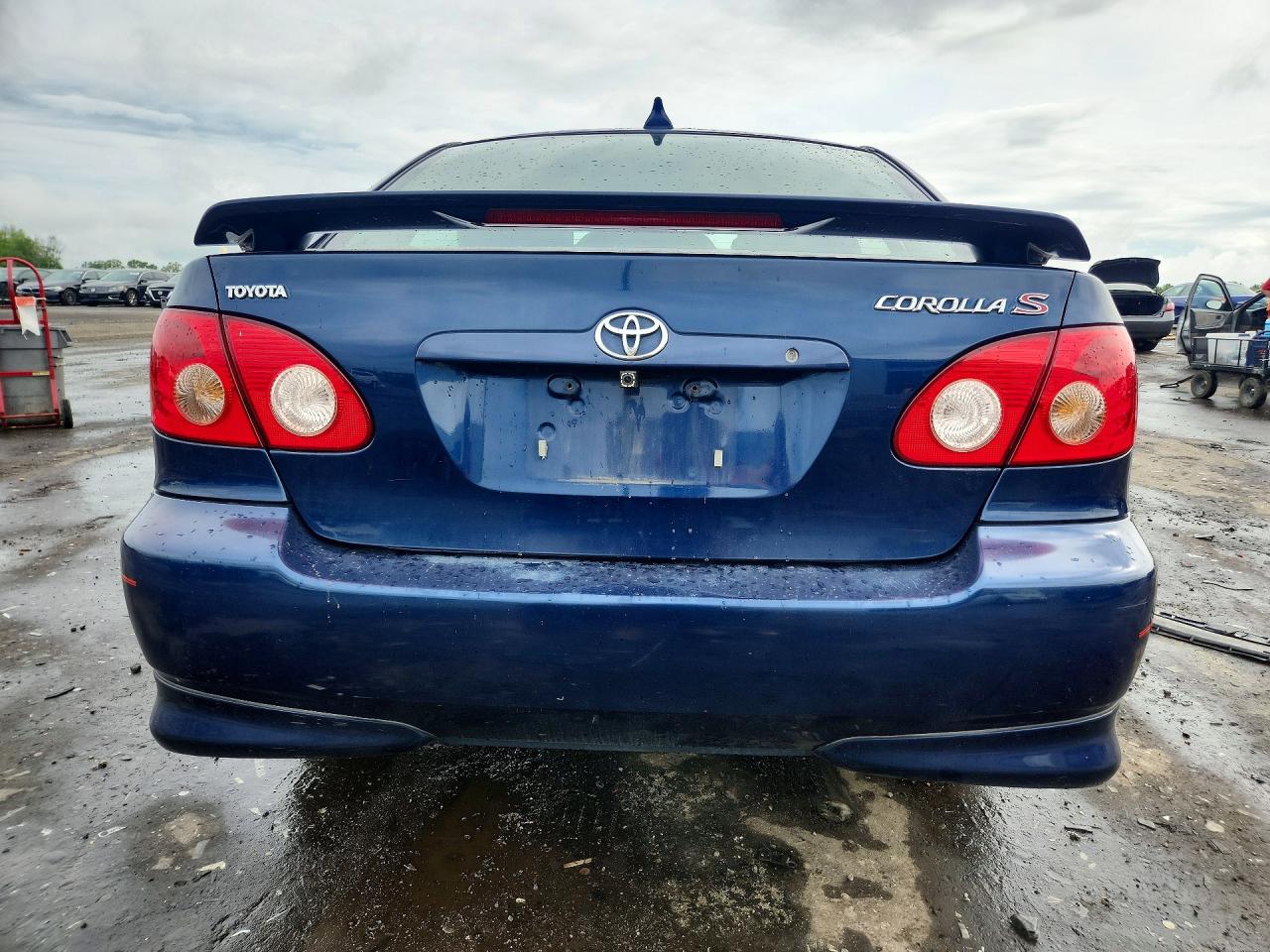 2006 Toyota Corolla S Blue vin: 2T1BR32E36C684548