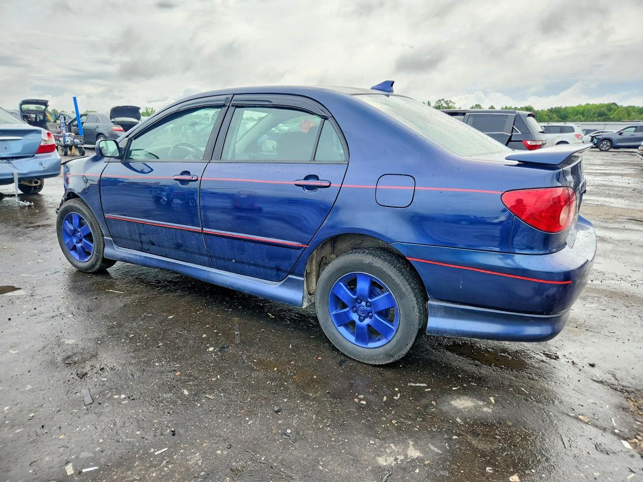 2006 Toyota Corolla S Blue vin: 2T1BR32E36C684548