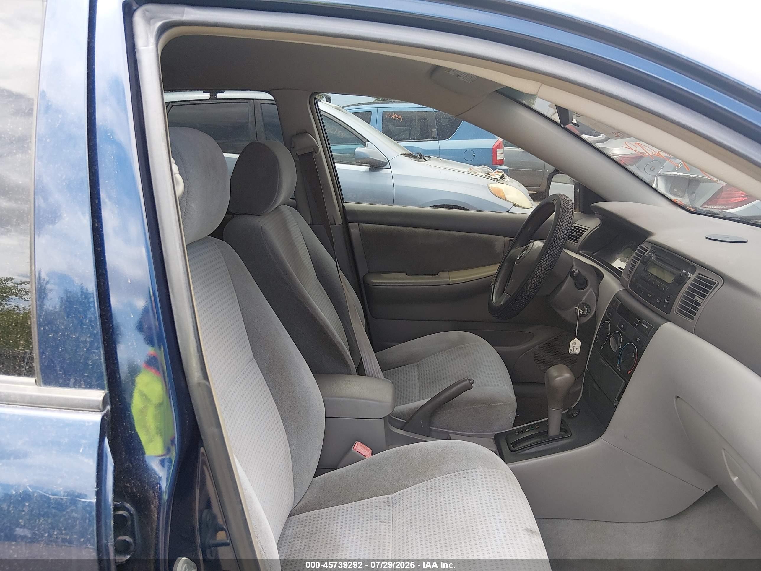 2006 Toyota Corolla Ce Blue vin: 2T1BR32E36C686588