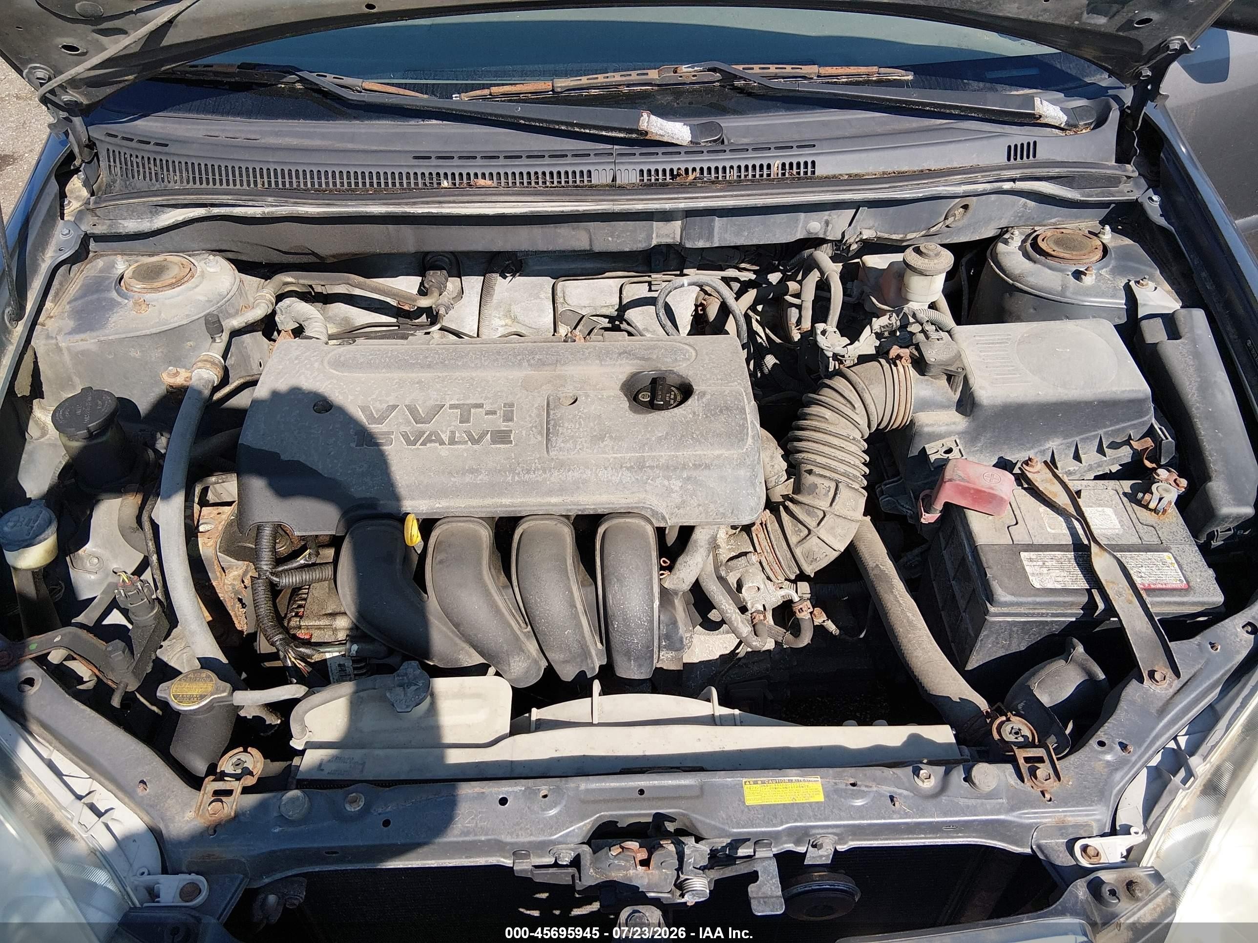 2006 Toyota Corolla Ce Gray vin: 2T1BR32E36C688440