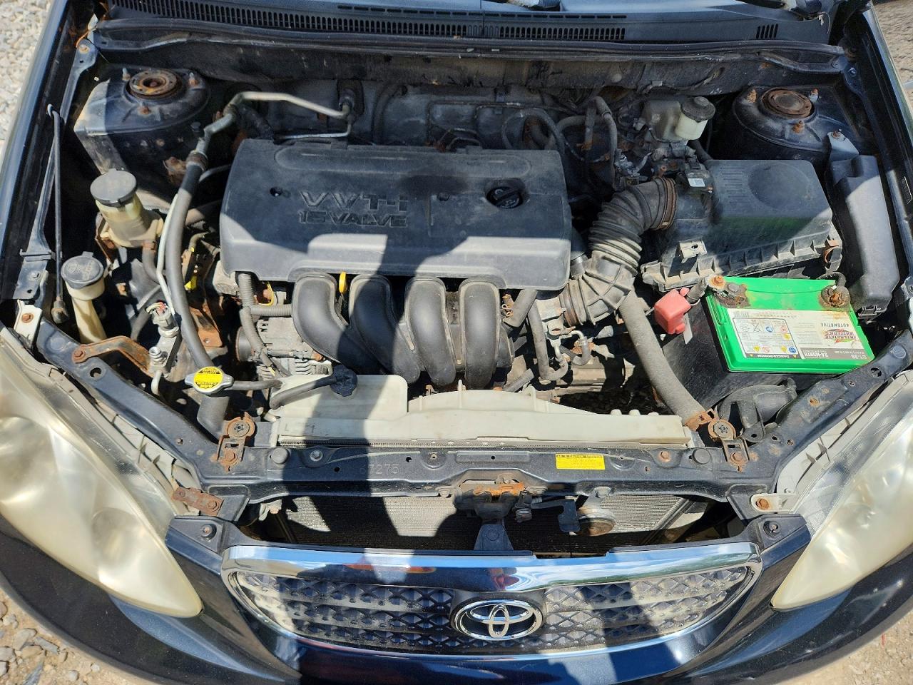 2006 Toyota Corolla Ce Black vin: 2T1BR32E36C697347