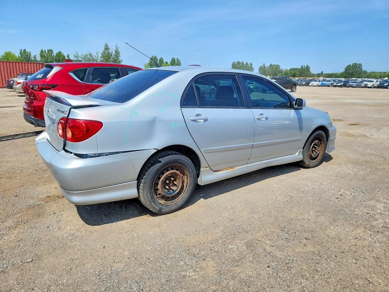 2006 Toyota Corolla Ce Серебряный vin: 2T1BR32E36C698479