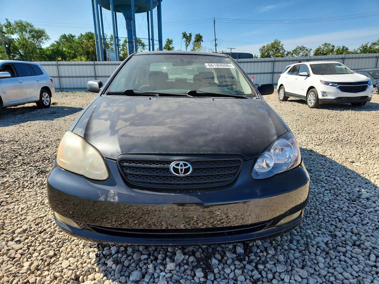 2007 Toyota Corolla S Черный vin: 2T1BR32E37C728727