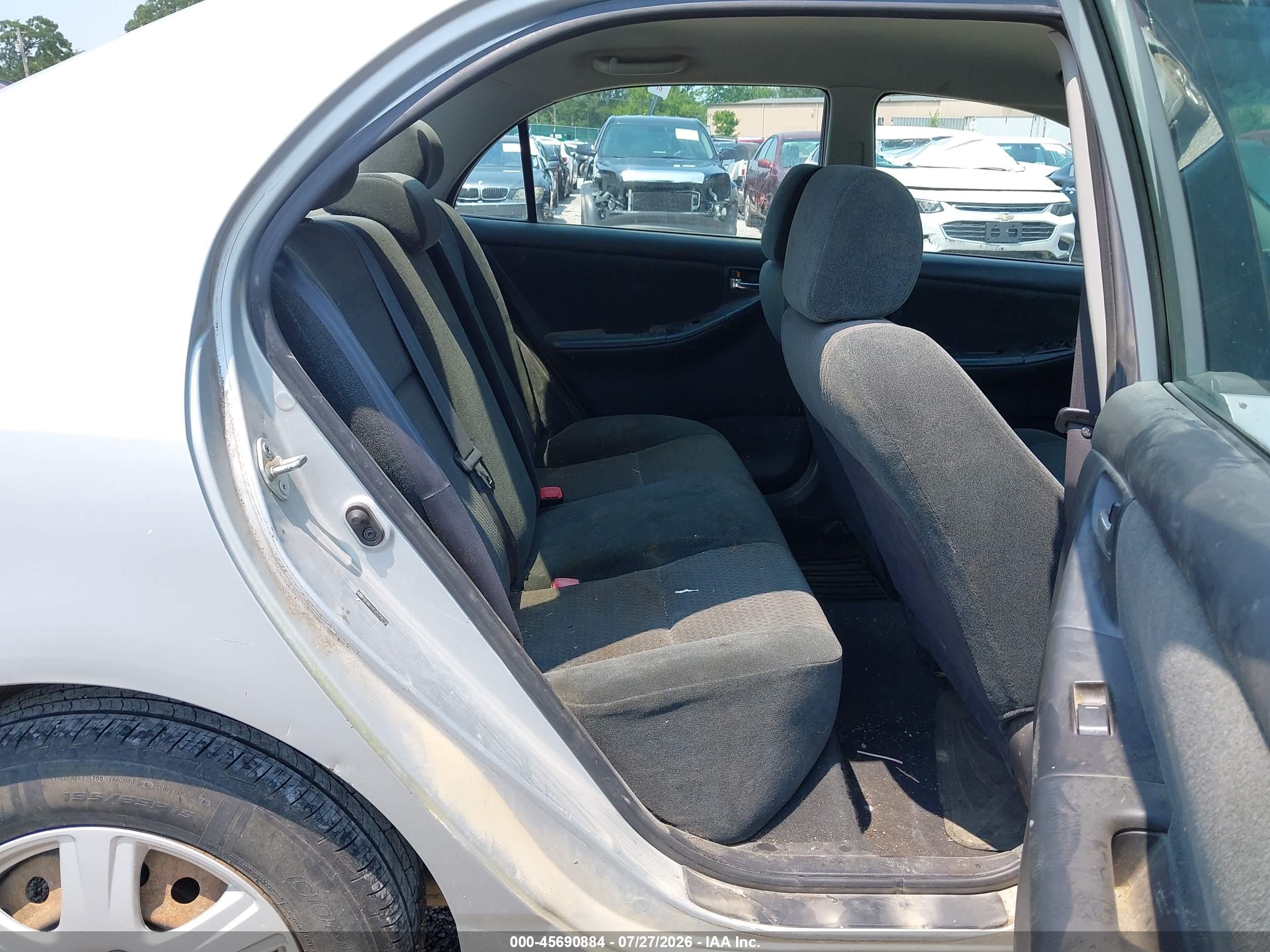 2007 Toyota Corolla S Silver vin: 2T1BR32E37C732728