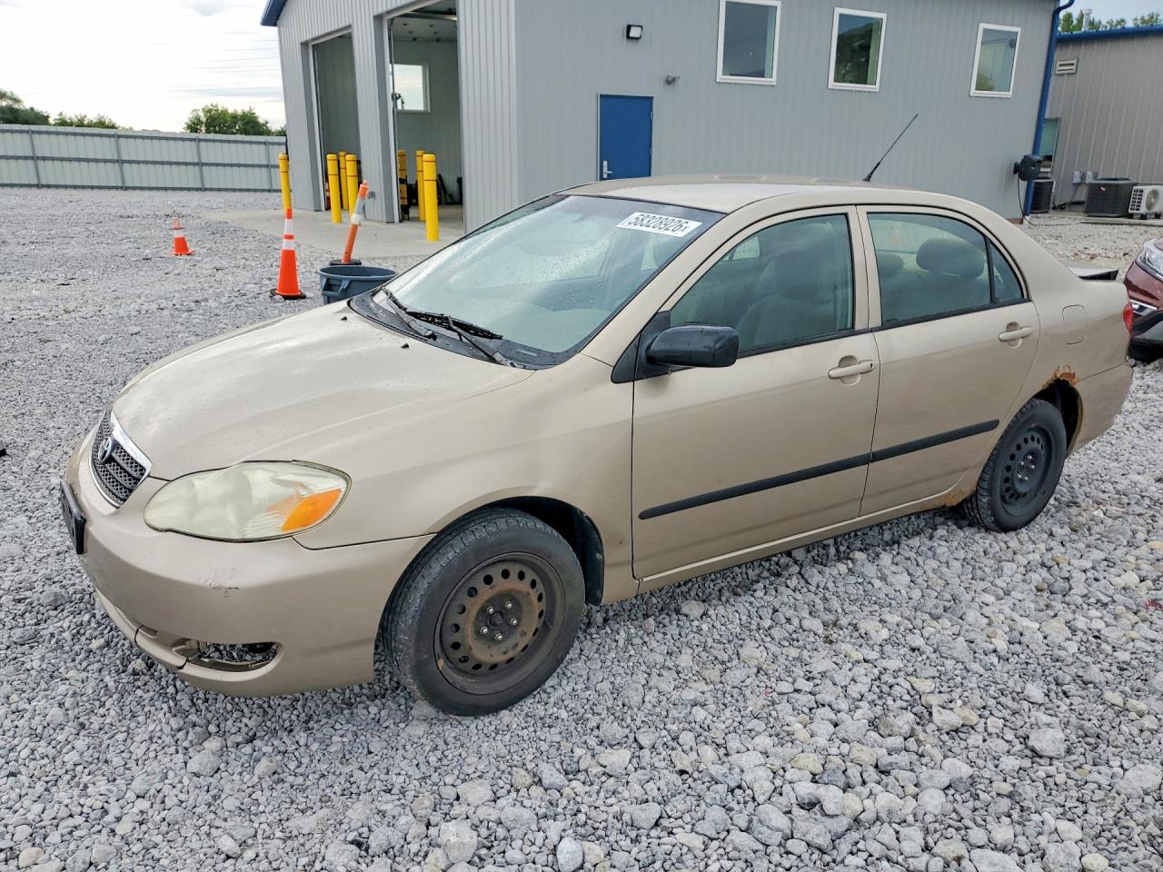 2007 Toyota Corolla Ce Tan vin: 2T1BR32E37C739128