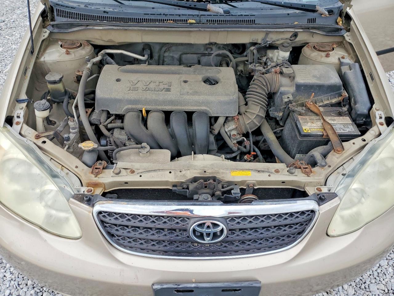 2007 Toyota Corolla Ce Tan vin: 2T1BR32E37C739128