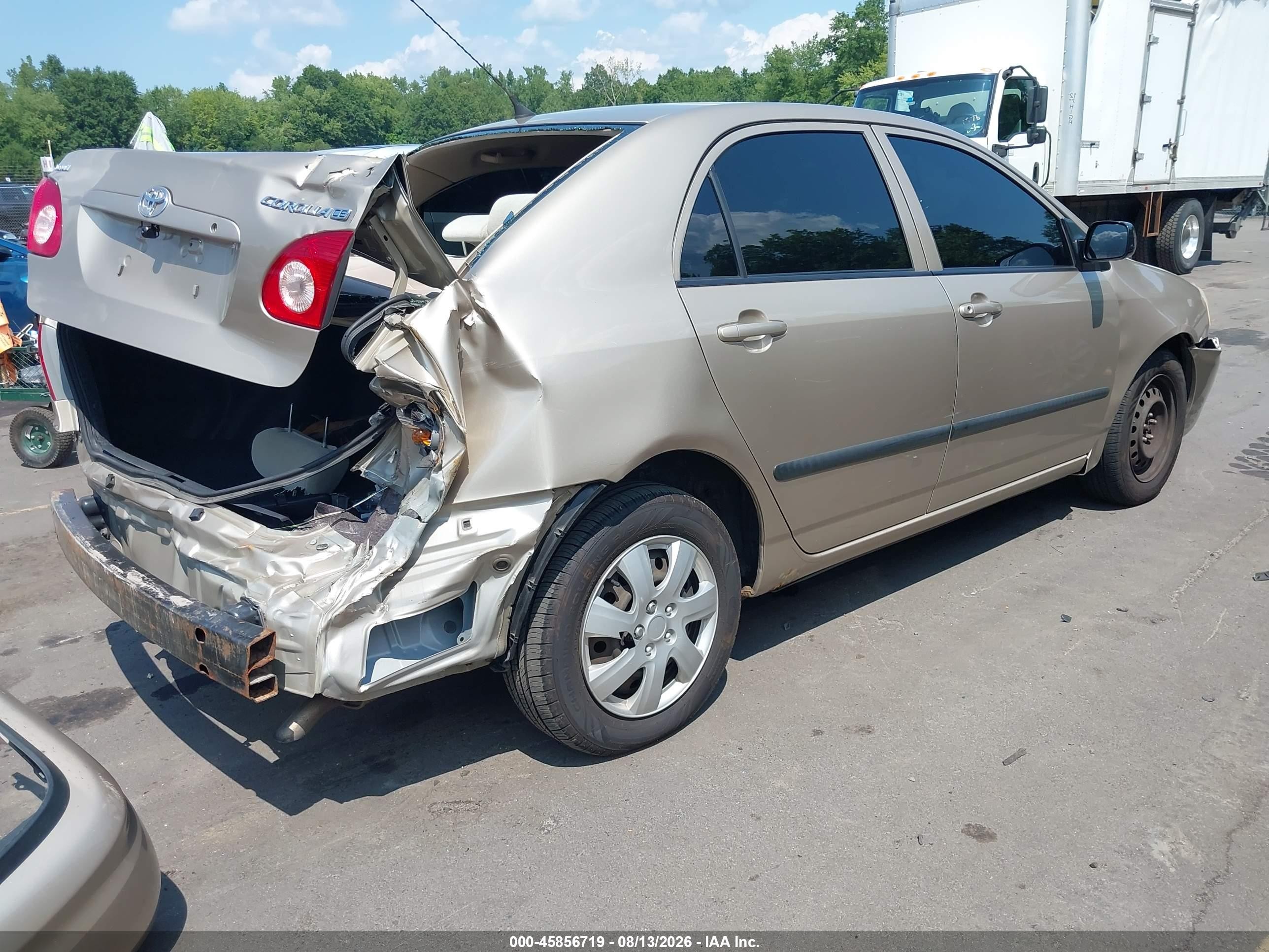 2007 Toyota Corolla Ce Champagne vin: 2T1BR32E37C740943