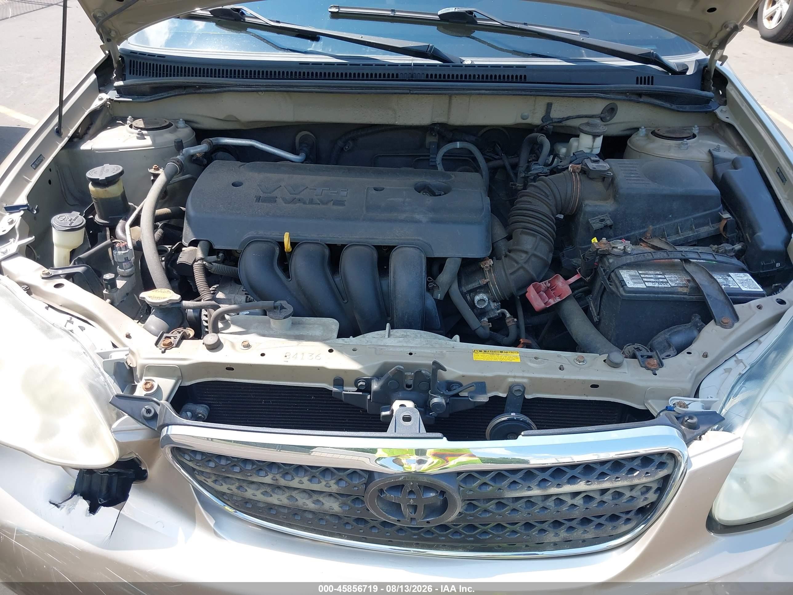 2007 Toyota Corolla Ce Champagne vin: 2T1BR32E37C740943