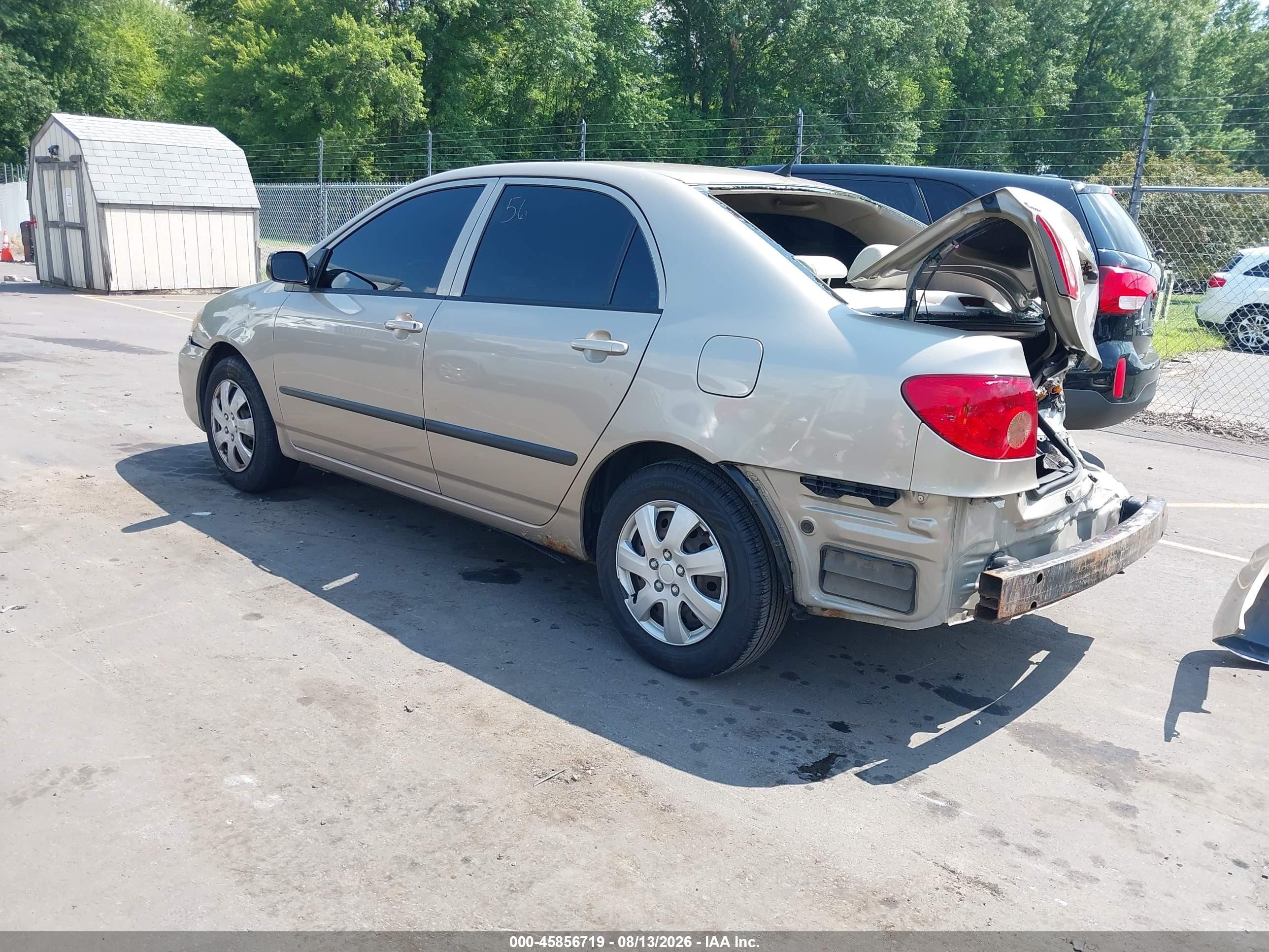 2007 Toyota Corolla Ce Champagne vin: 2T1BR32E37C740943