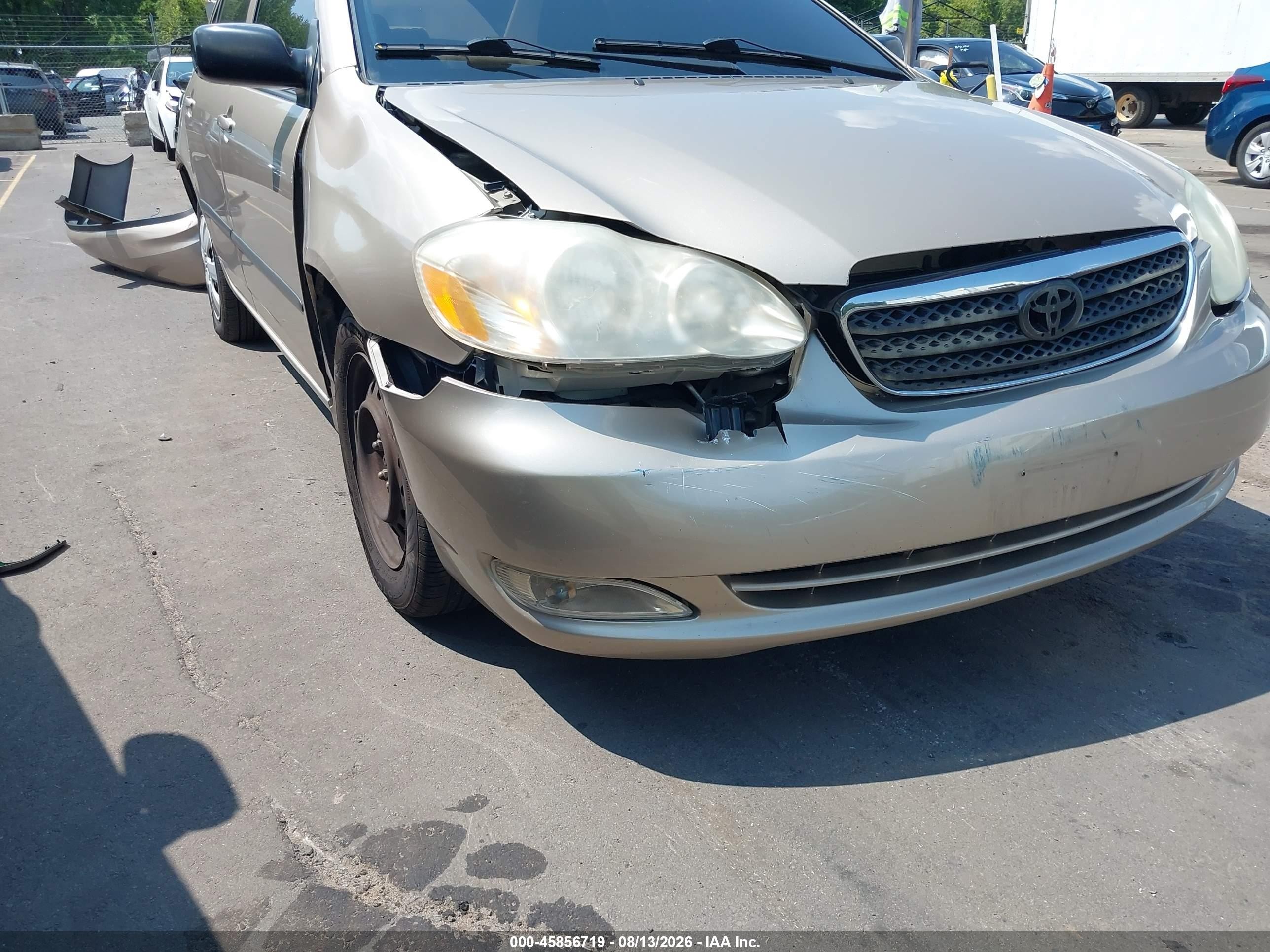 2007 Toyota Corolla Ce Champagne vin: 2T1BR32E37C740943