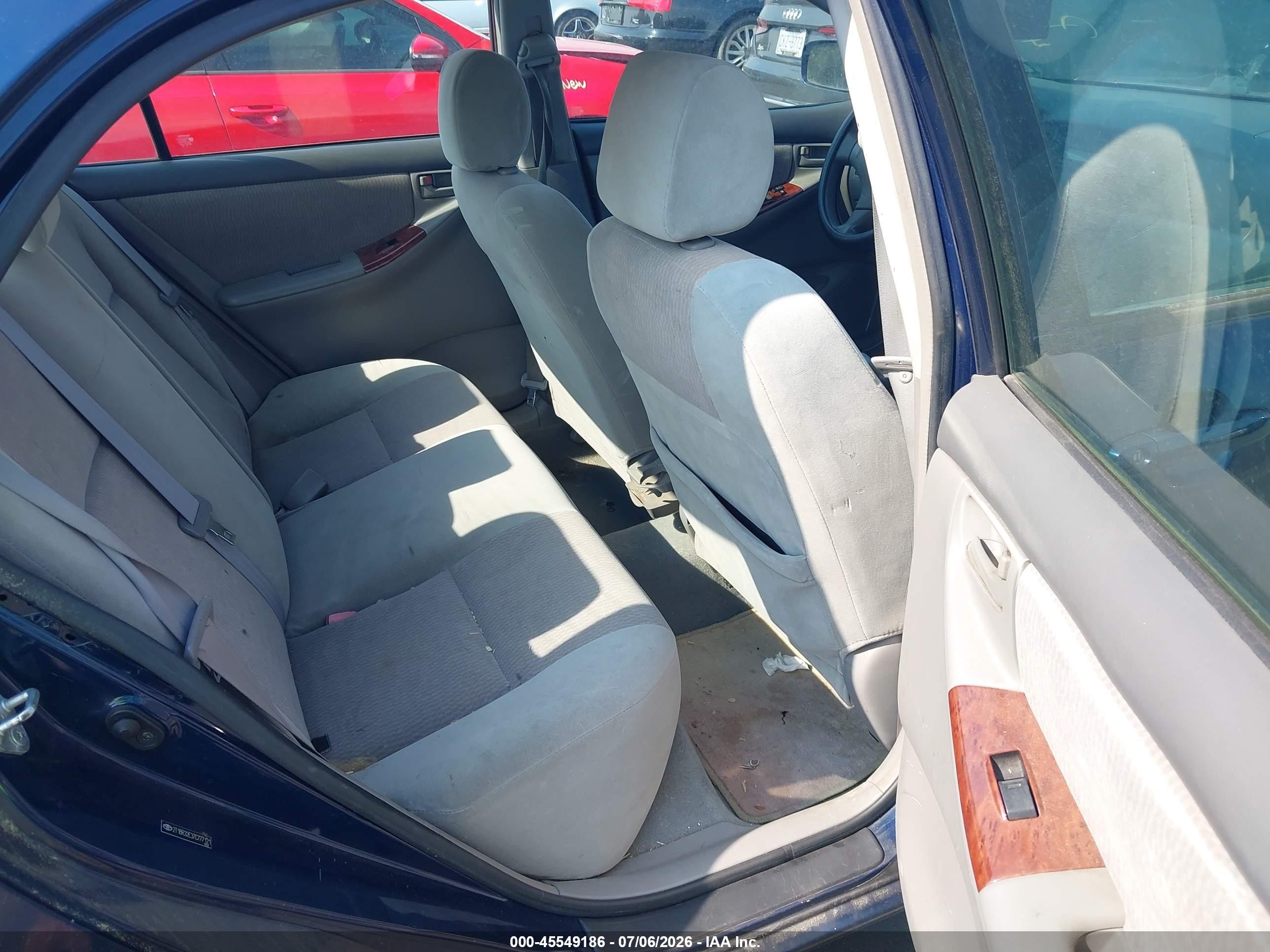 2007 Toyota Corolla Le Blue vin: 2T1BR32E37C777121