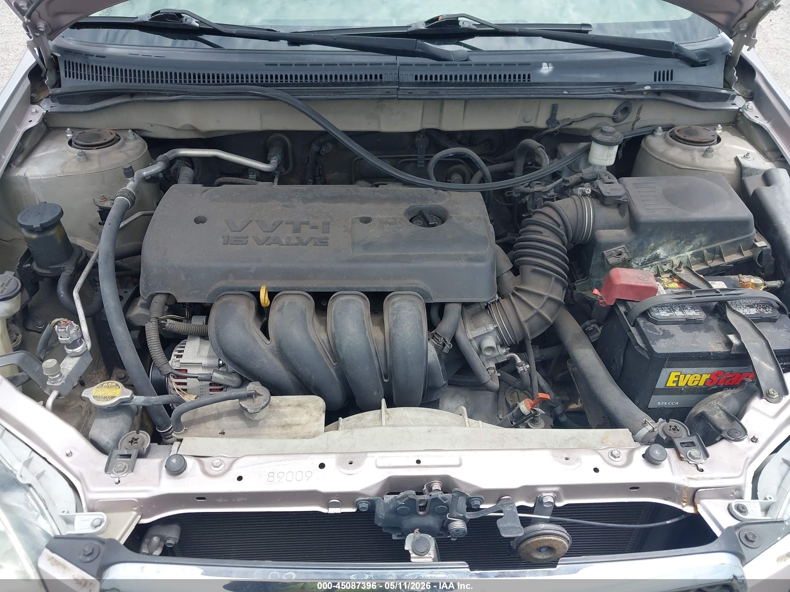 2007 Toyota Corolla Ce Silver vin: 2T1BR32E37C779404