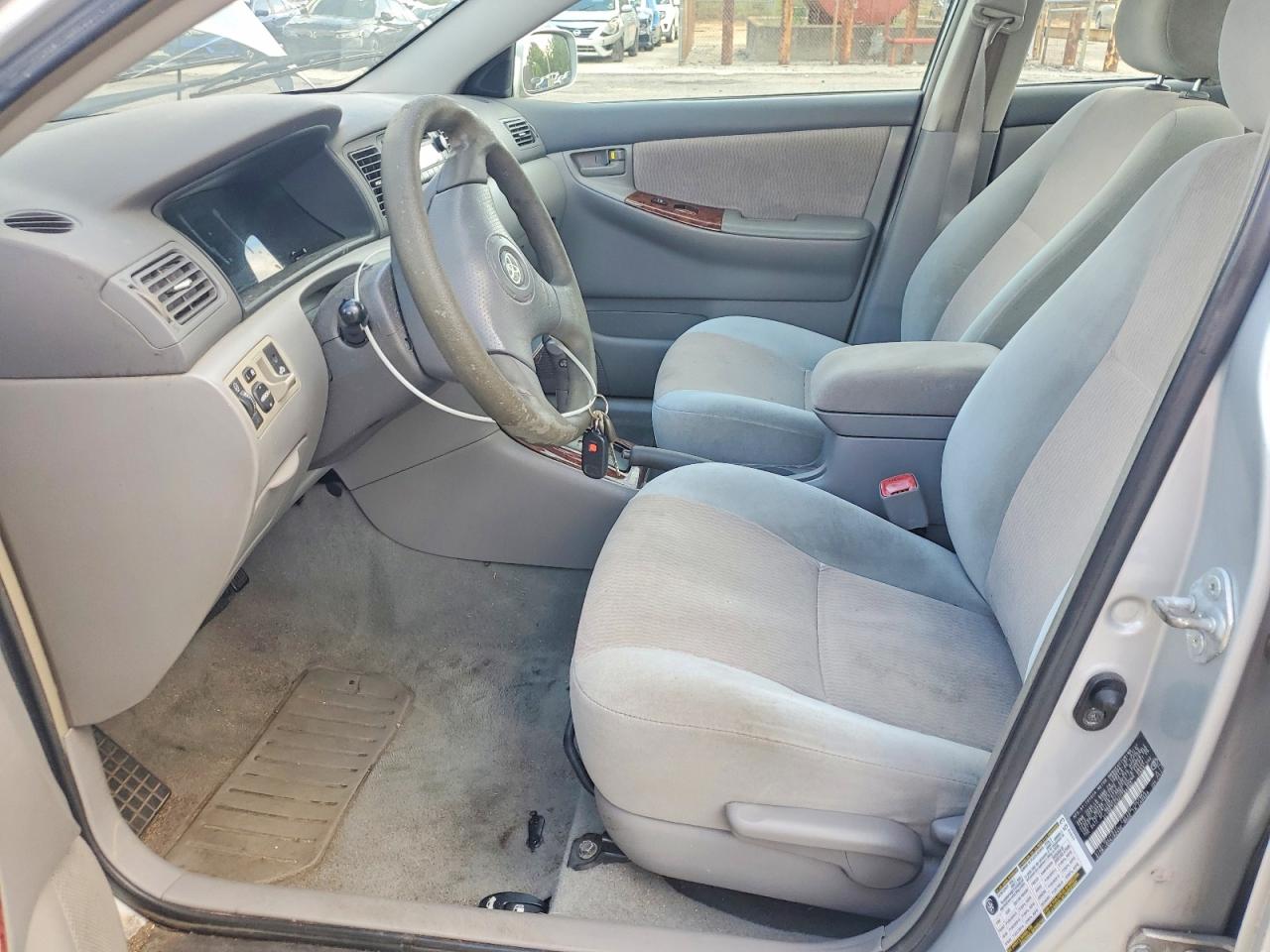2007 Toyota Corolla Le Silver vin: 2T1BR32E37C784005