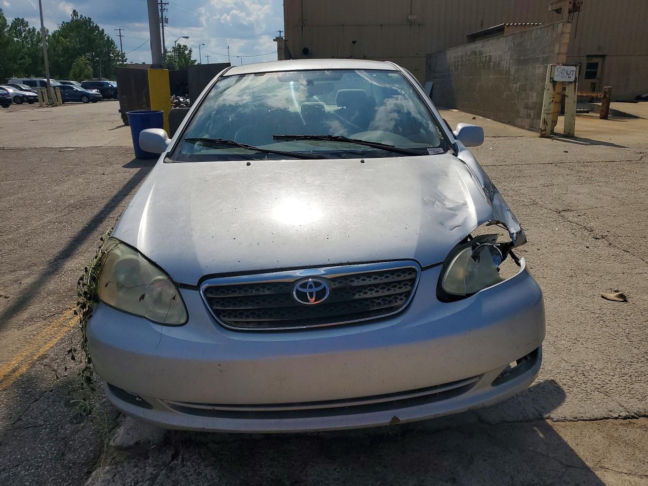2007 Toyota Corolla Le Silver vin: 2T1BR32E37C784005