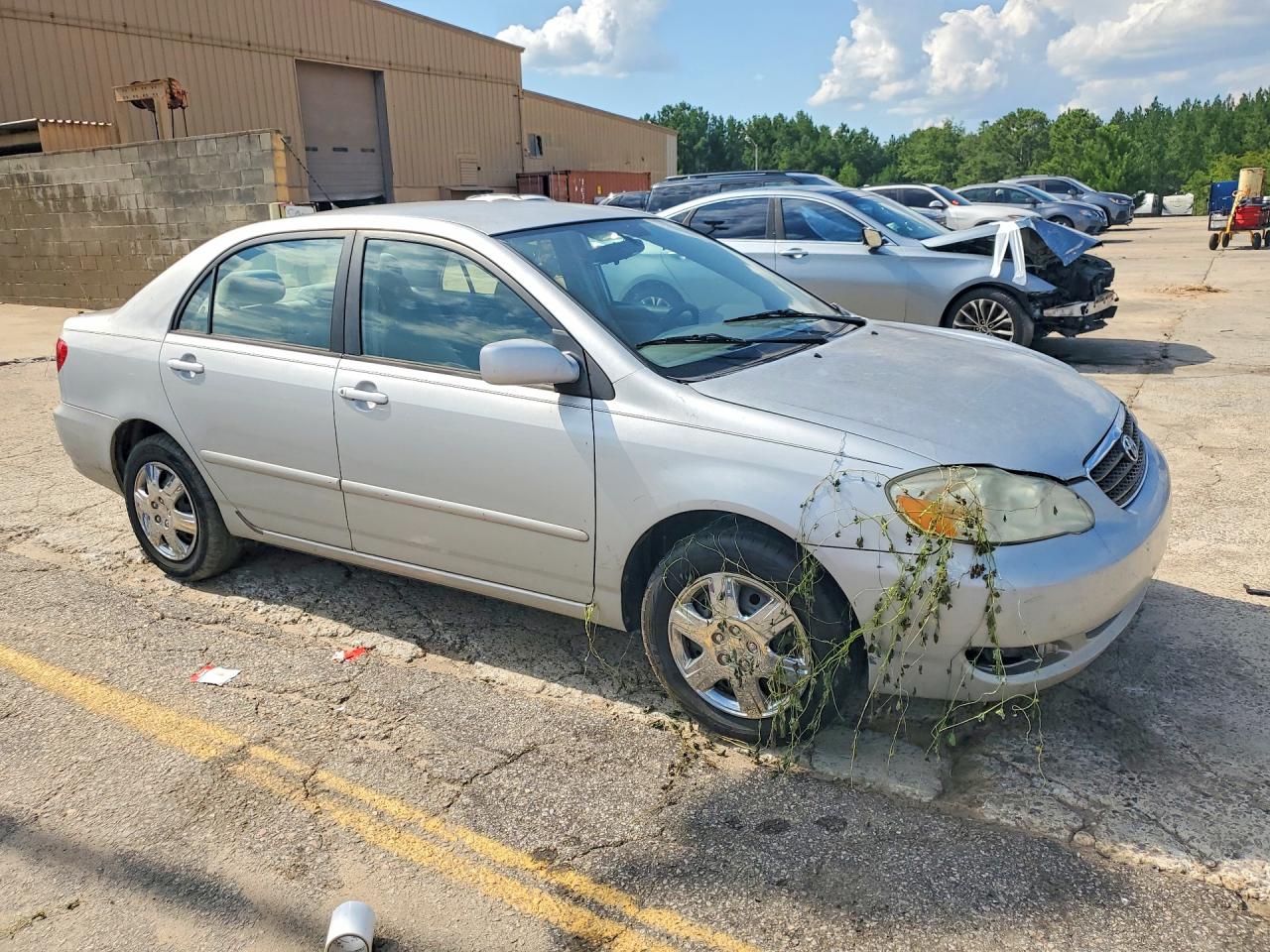 2007 Toyota Corolla Le Silver vin: 2T1BR32E37C784005