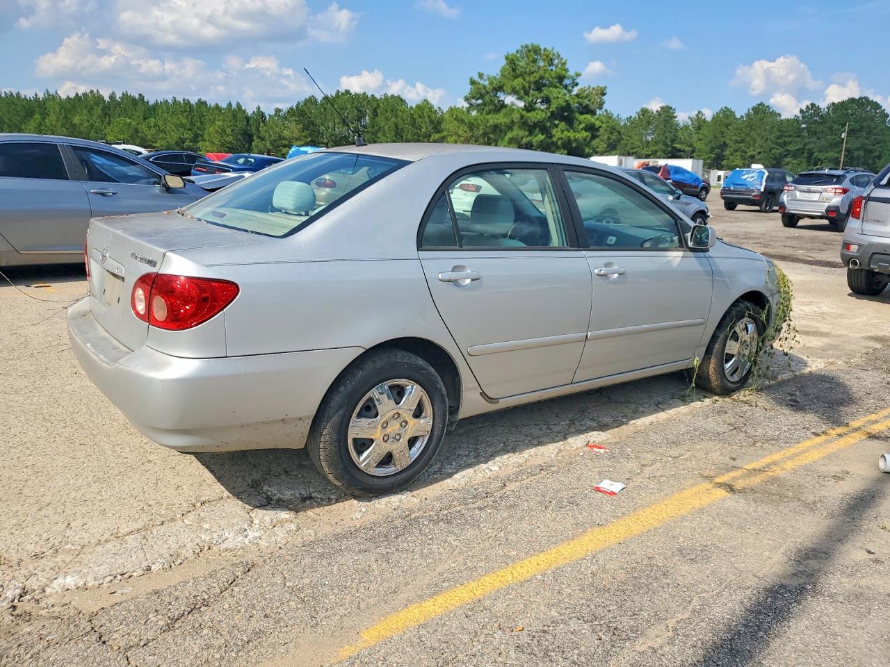 2007 Toyota Corolla Le Silver vin: 2T1BR32E37C784005