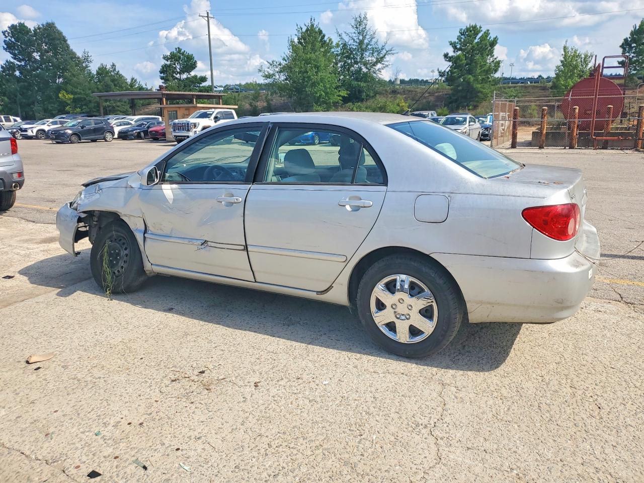 2007 Toyota Corolla Le Silver vin: 2T1BR32E37C784005