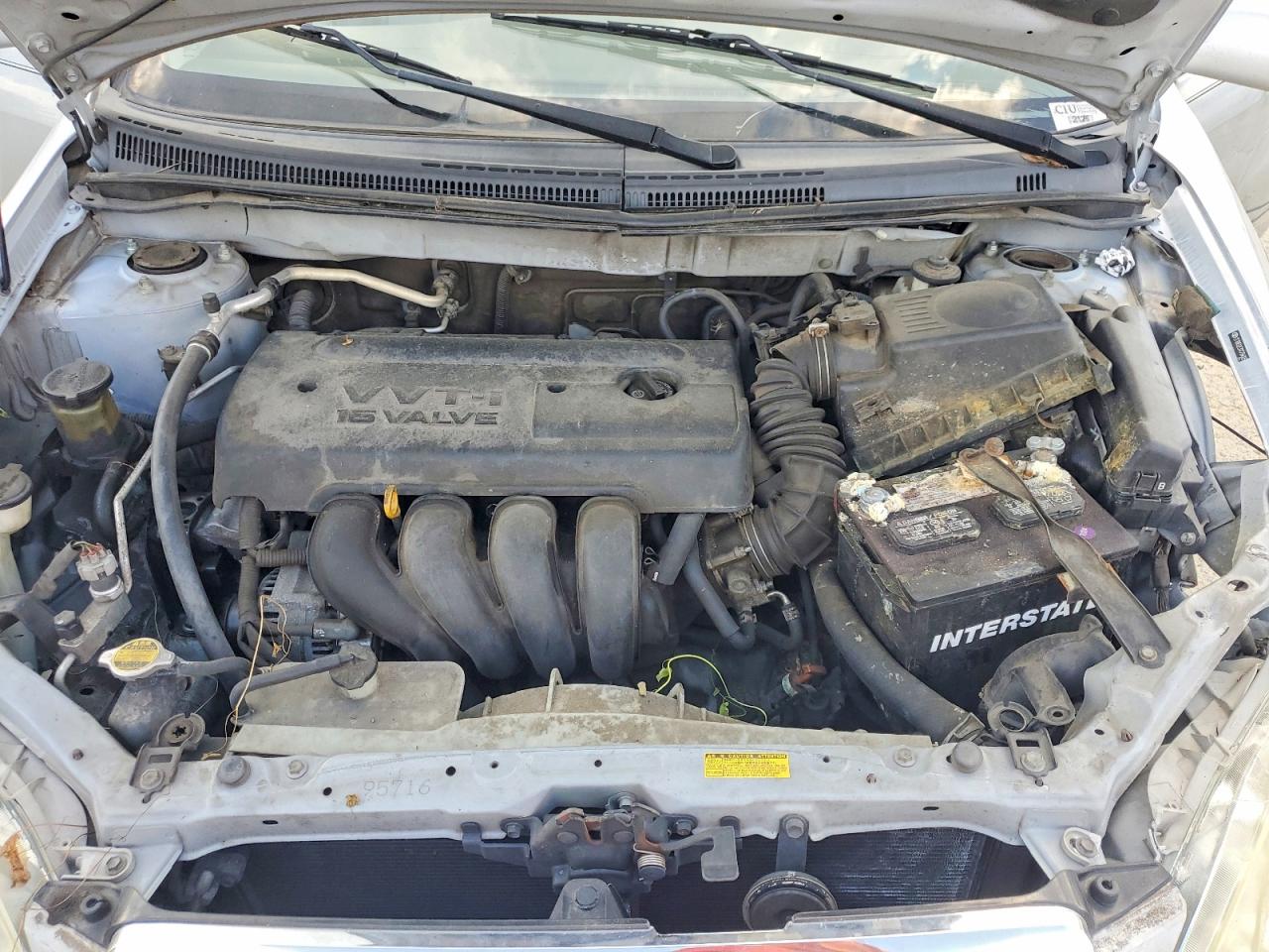 2007 Toyota Corolla Le Silver vin: 2T1BR32E37C784005