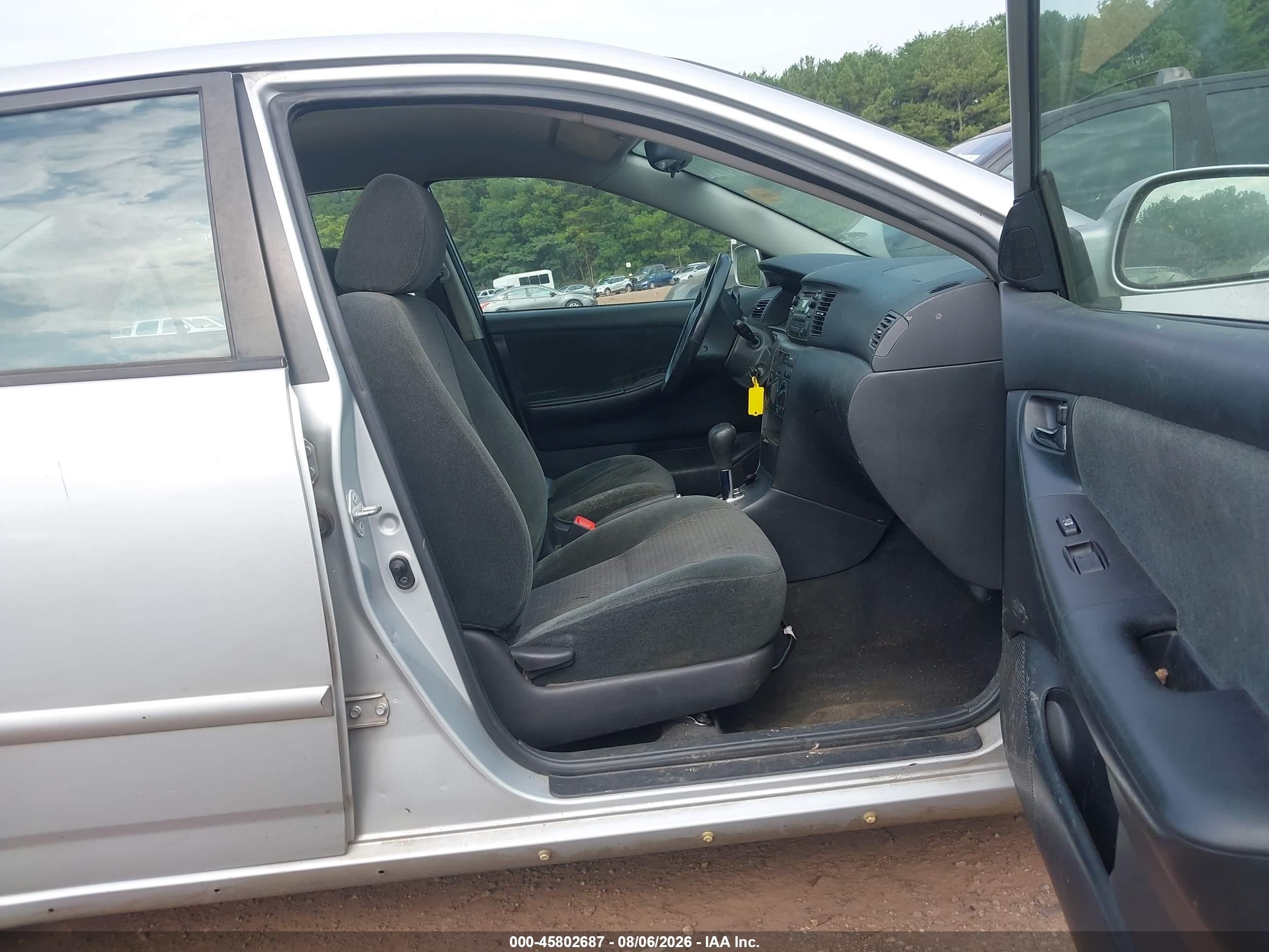2007 Toyota Corolla S Серебряный vin: 2T1BR32E37C821974