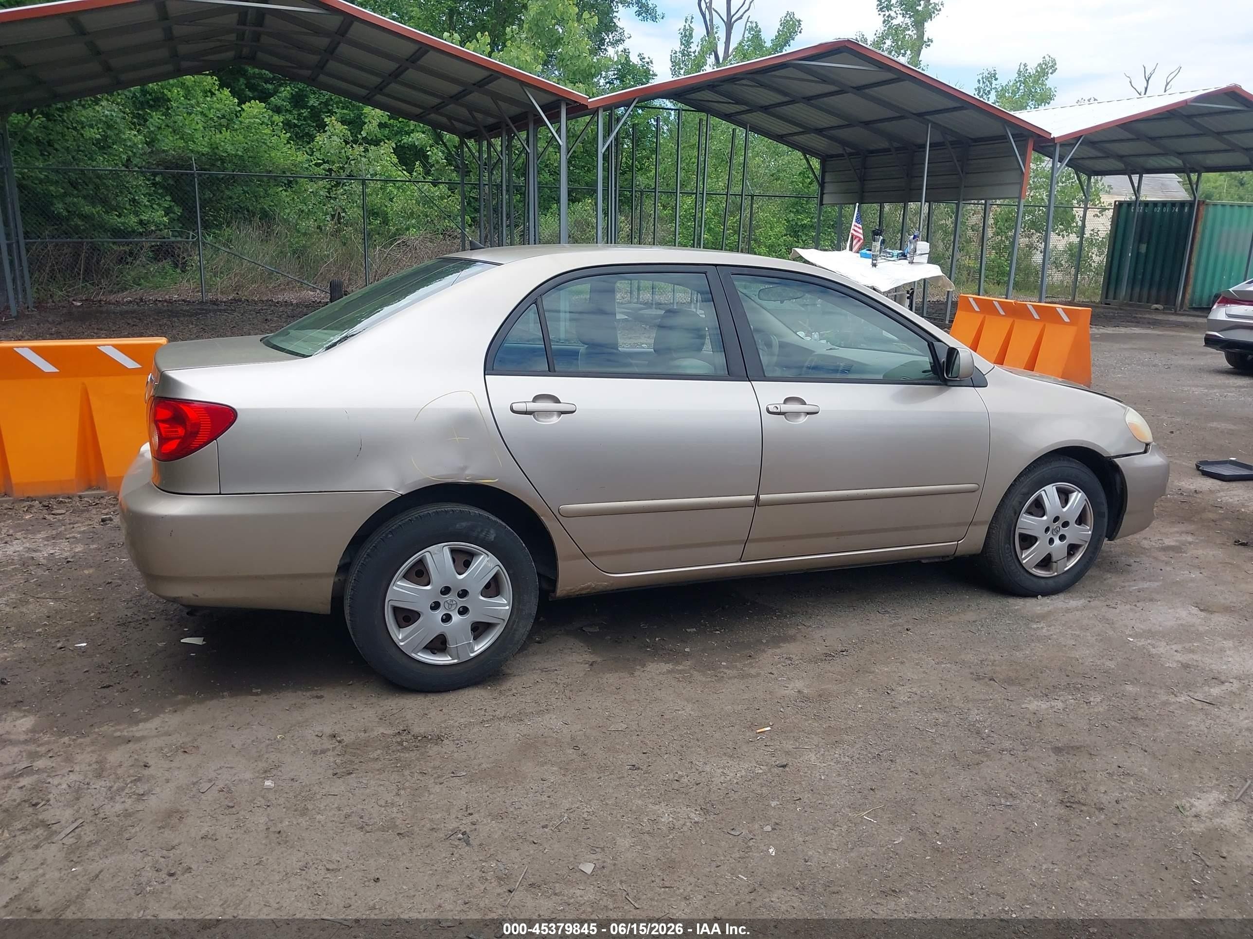 2007 Toyota Corolla Le Tan vin: 2T1BR32E37C839021