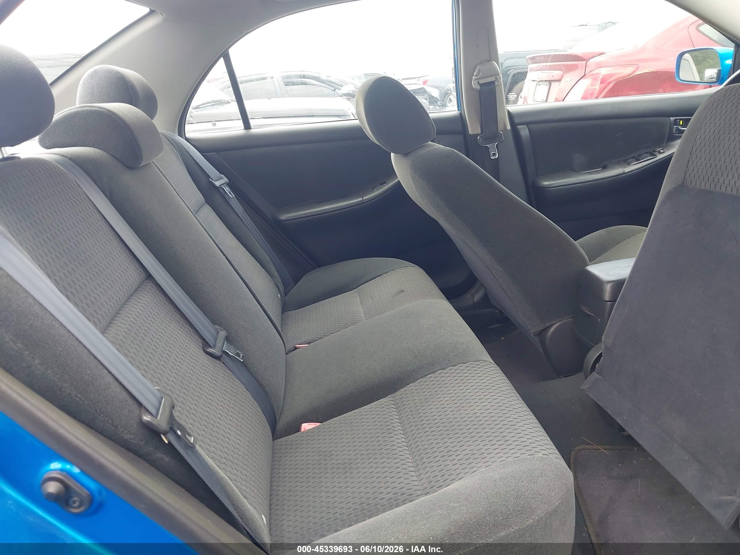 2008 Toyota Corolla S Blue vin: 2T1BR32E38C879312
