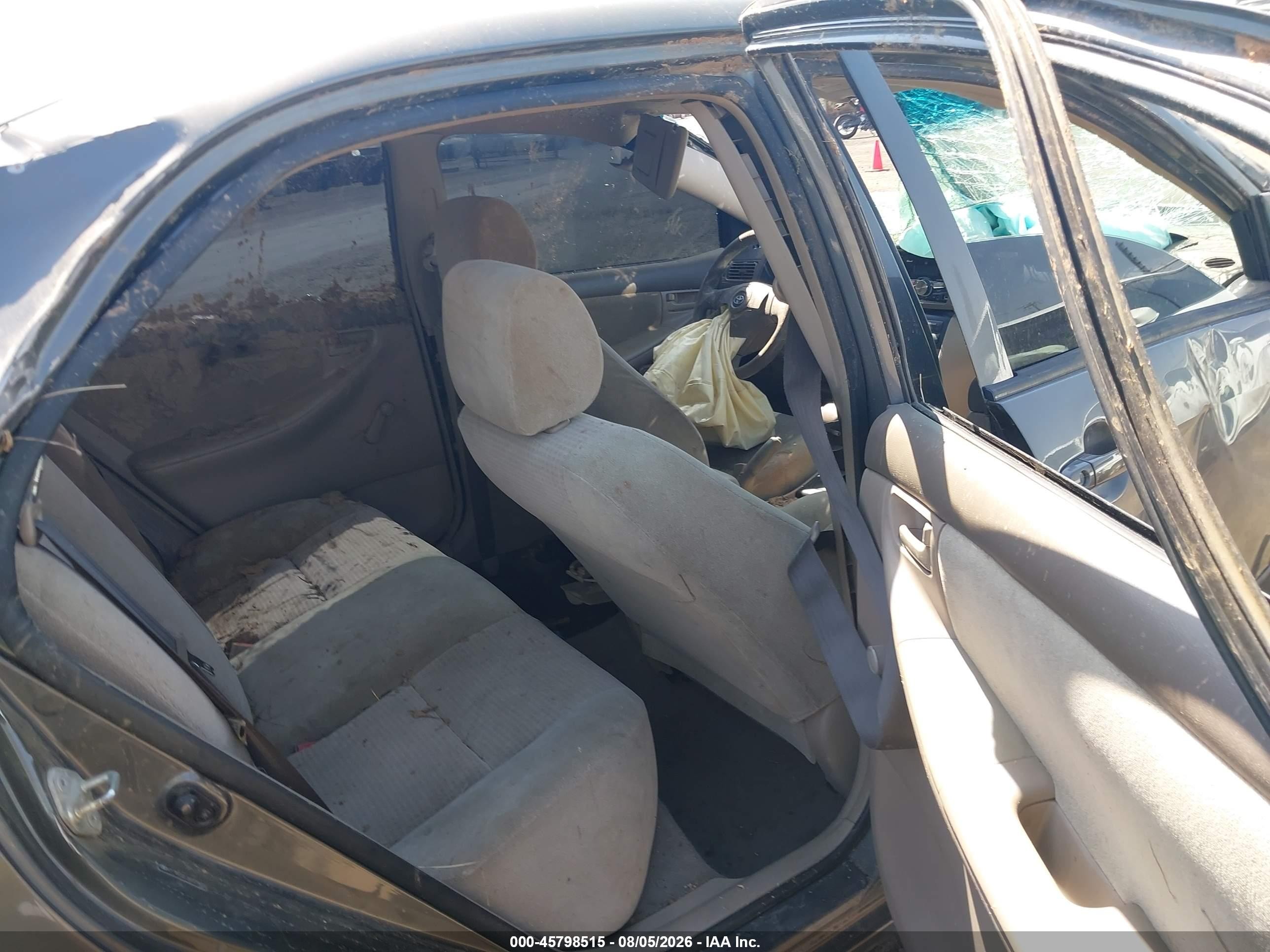 2008 Toyota Corolla Ce Brown vin: 2T1BR32E38C879455