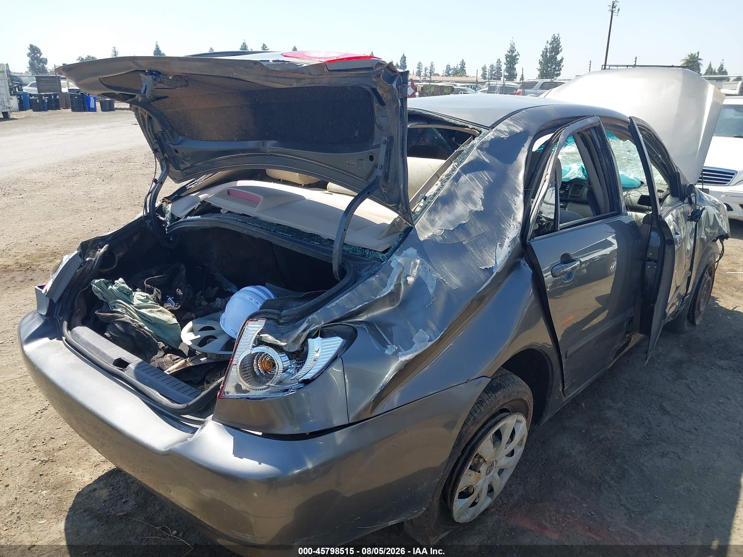 2008 Toyota Corolla Ce Brown vin: 2T1BR32E38C879455