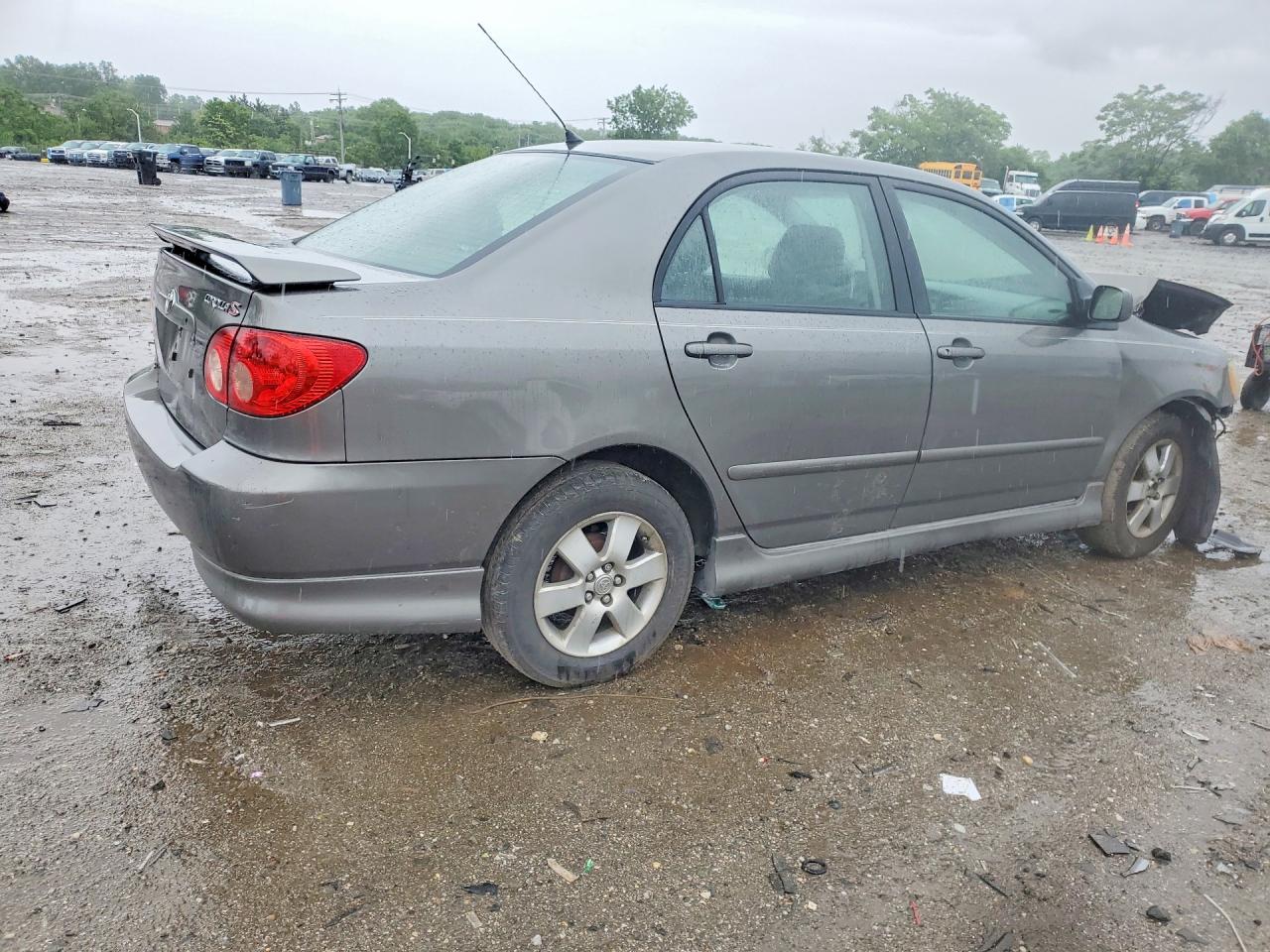 2008 Toyota Corolla S Gray vin: 2T1BR32E38C902443