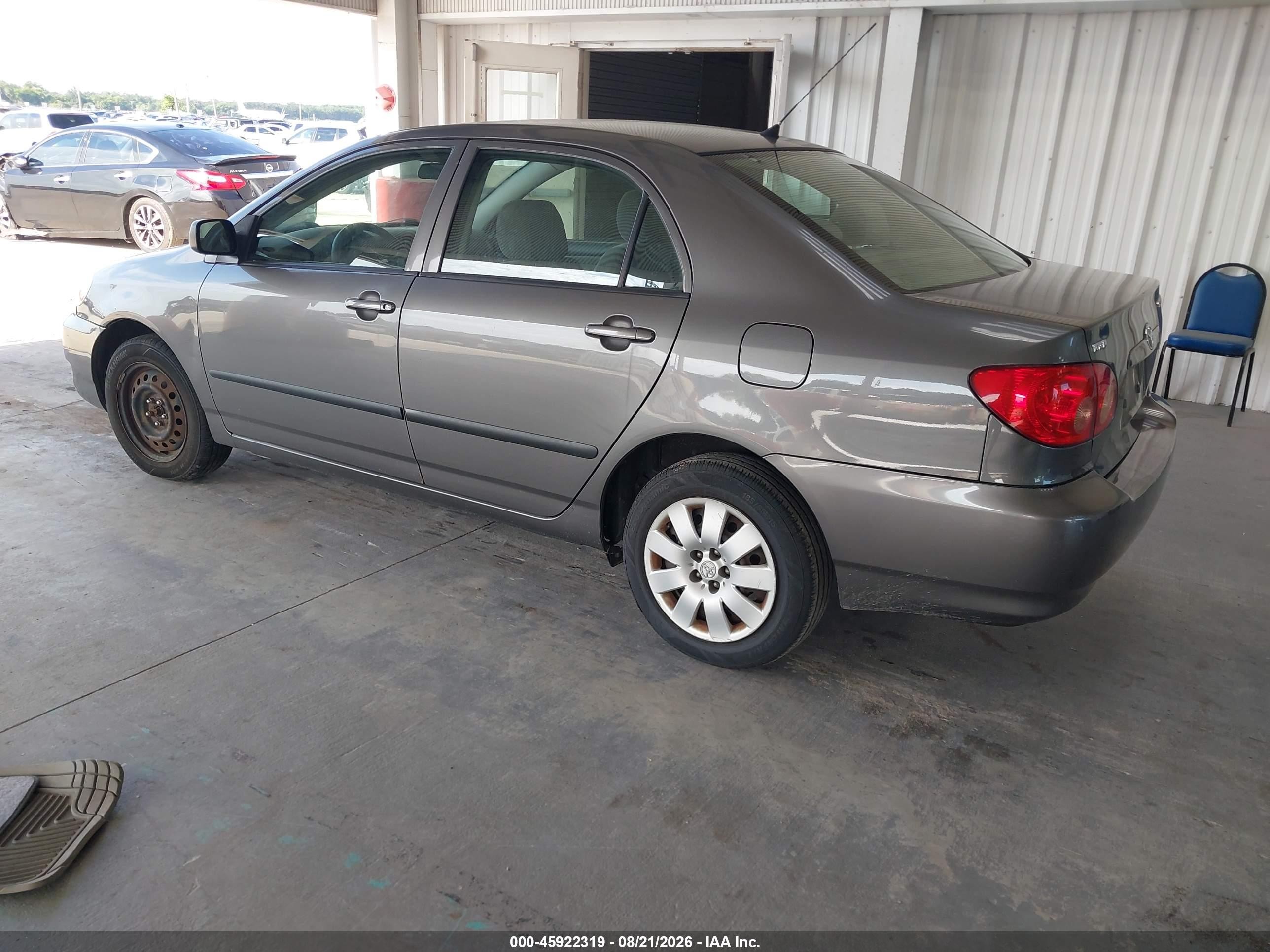 2008 Toyota Corolla Ce Beige vin: 2T1BR32E38C903771