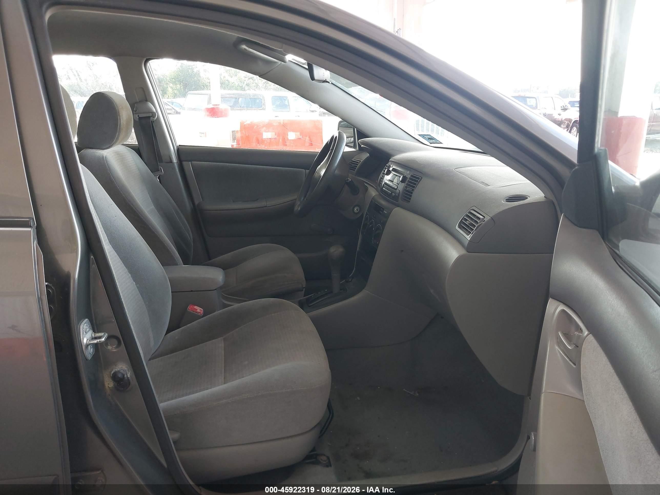 2008 Toyota Corolla Ce Beige vin: 2T1BR32E38C903771