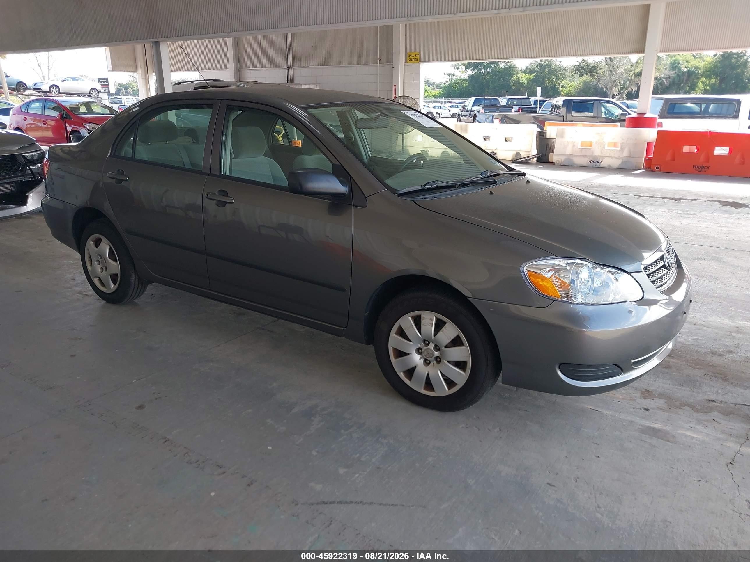 2008 Toyota Corolla Ce Beige vin: 2T1BR32E38C903771