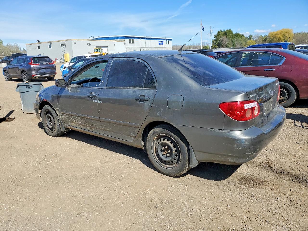 2008 Toyota Corolla Le Plus/le Premium Gray vin: 2T1BR32E38C906248