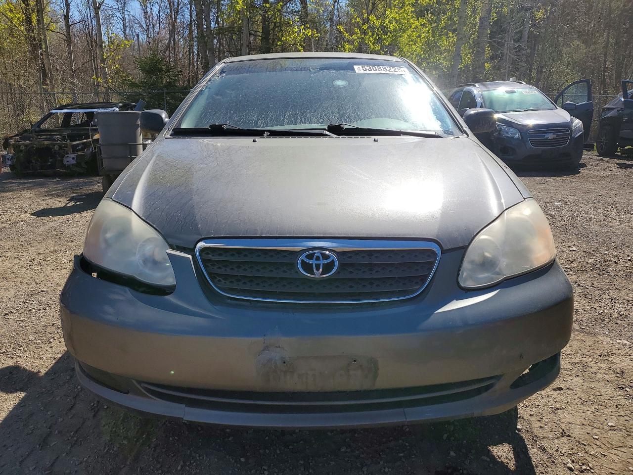 2008 Toyota Corolla Le Plus/le Premium Gray vin: 2T1BR32E38C906248