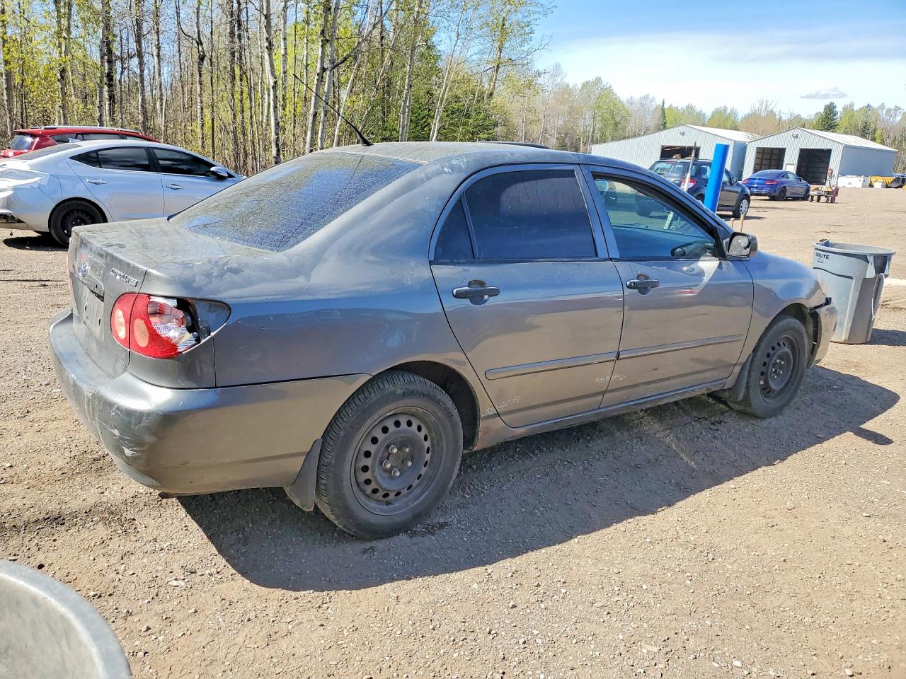 2008 Toyota Corolla Le Plus/le Premium Gray vin: 2T1BR32E38C906248