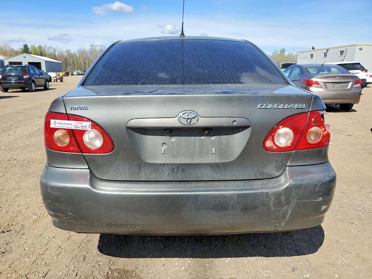 2008 Toyota Corolla Le Plus/le Premium Gray vin: 2T1BR32E38C906248