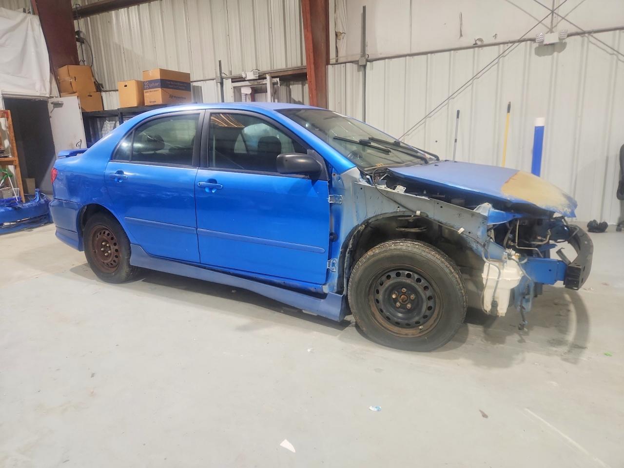 2008 Toyota Corolla S Blue vin: 2T1BR32E38C925303