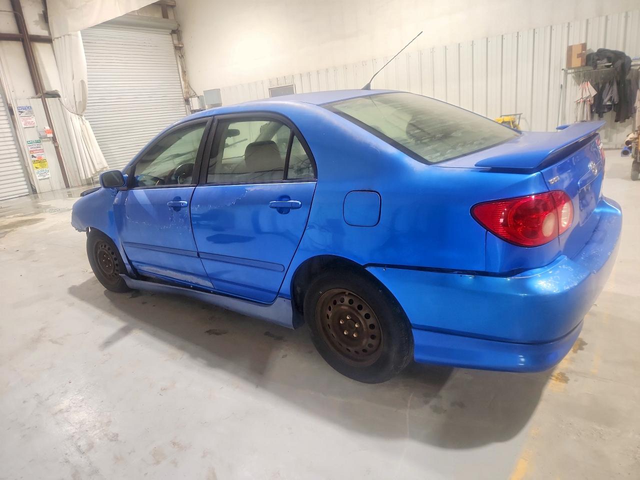 2008 Toyota Corolla S Blue vin: 2T1BR32E38C925303