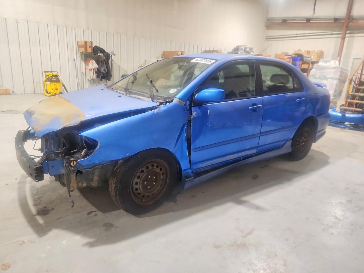 2008 Toyota Corolla S Blue vin: 2T1BR32E38C925303