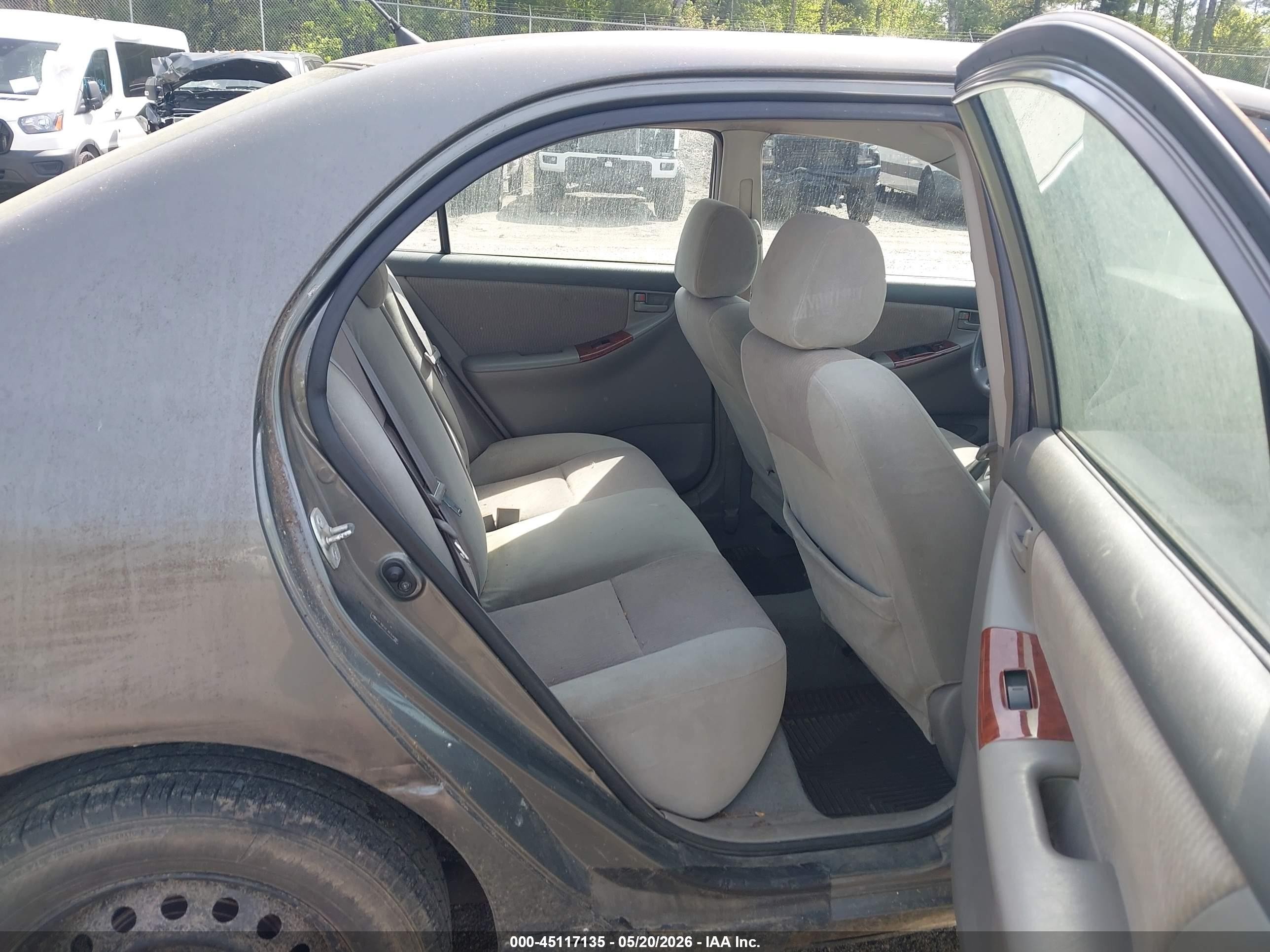 2008 Toyota Corolla Le Серый vin: 2T1BR32E38C934986