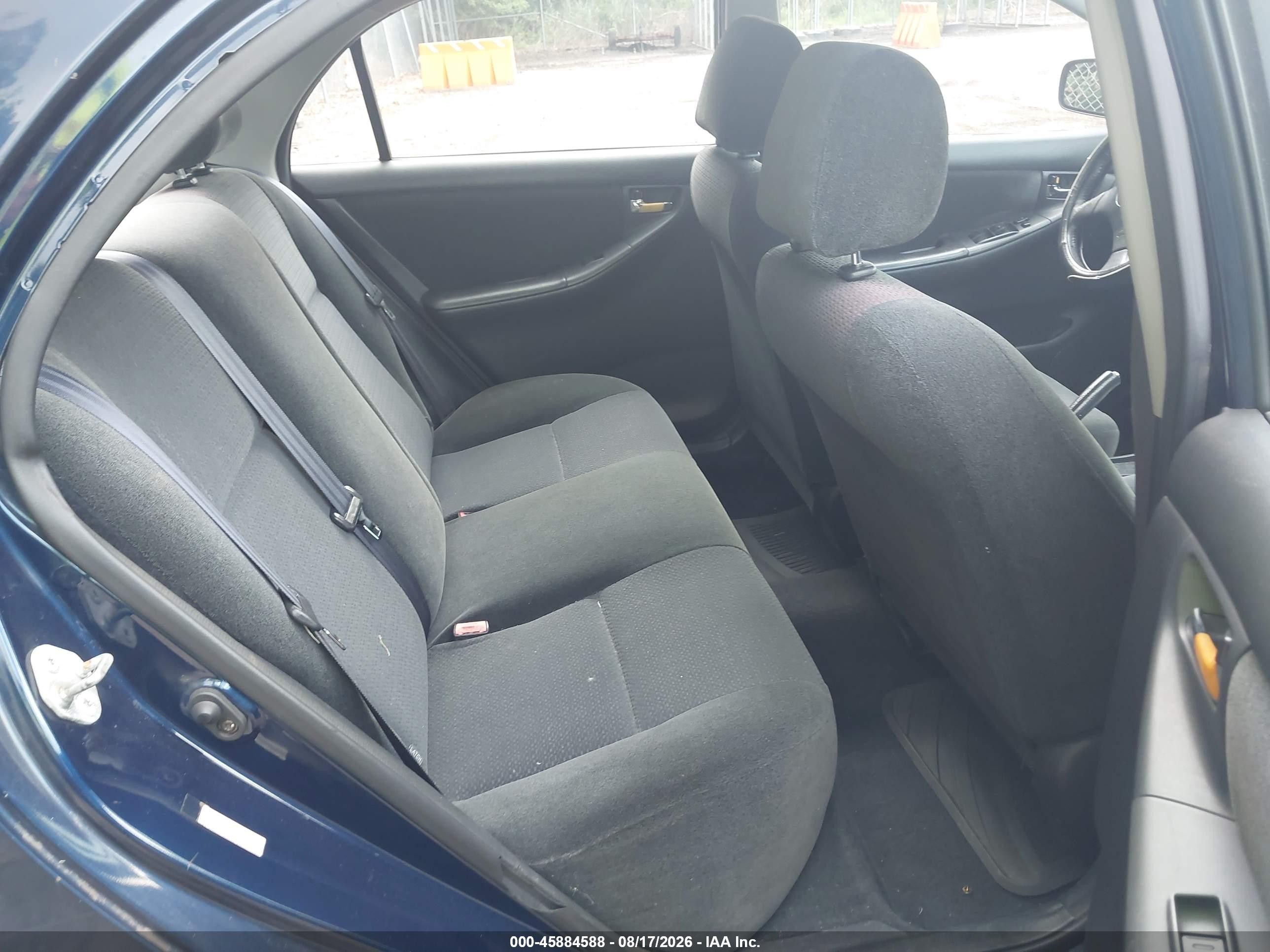2003 Toyota Corolla S Синий vin: 2T1BR32E43C088473