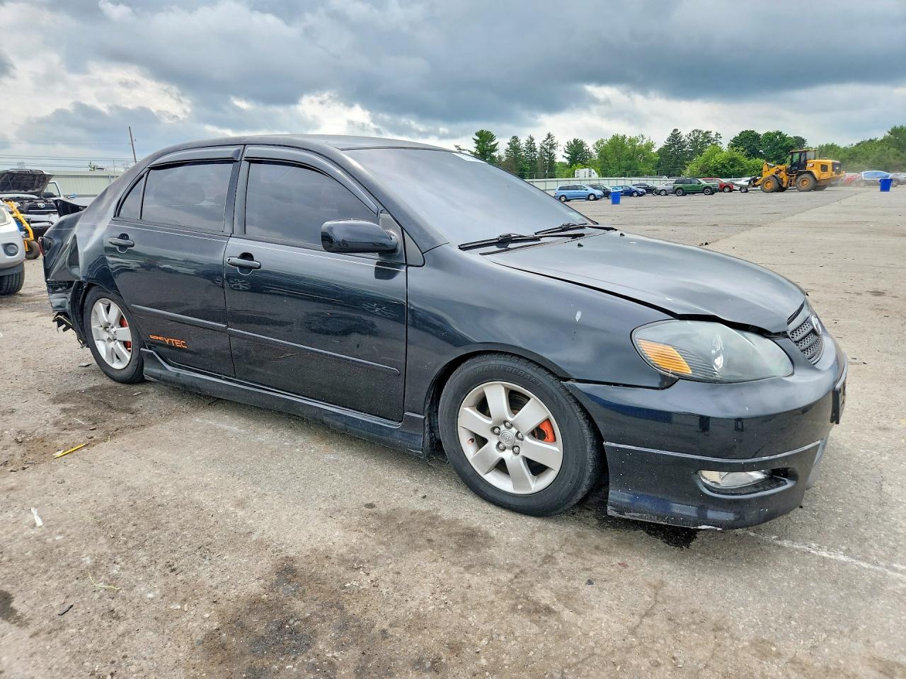 2003 Toyota Corolla Ce Black vin: 2T1BR32E43C102372