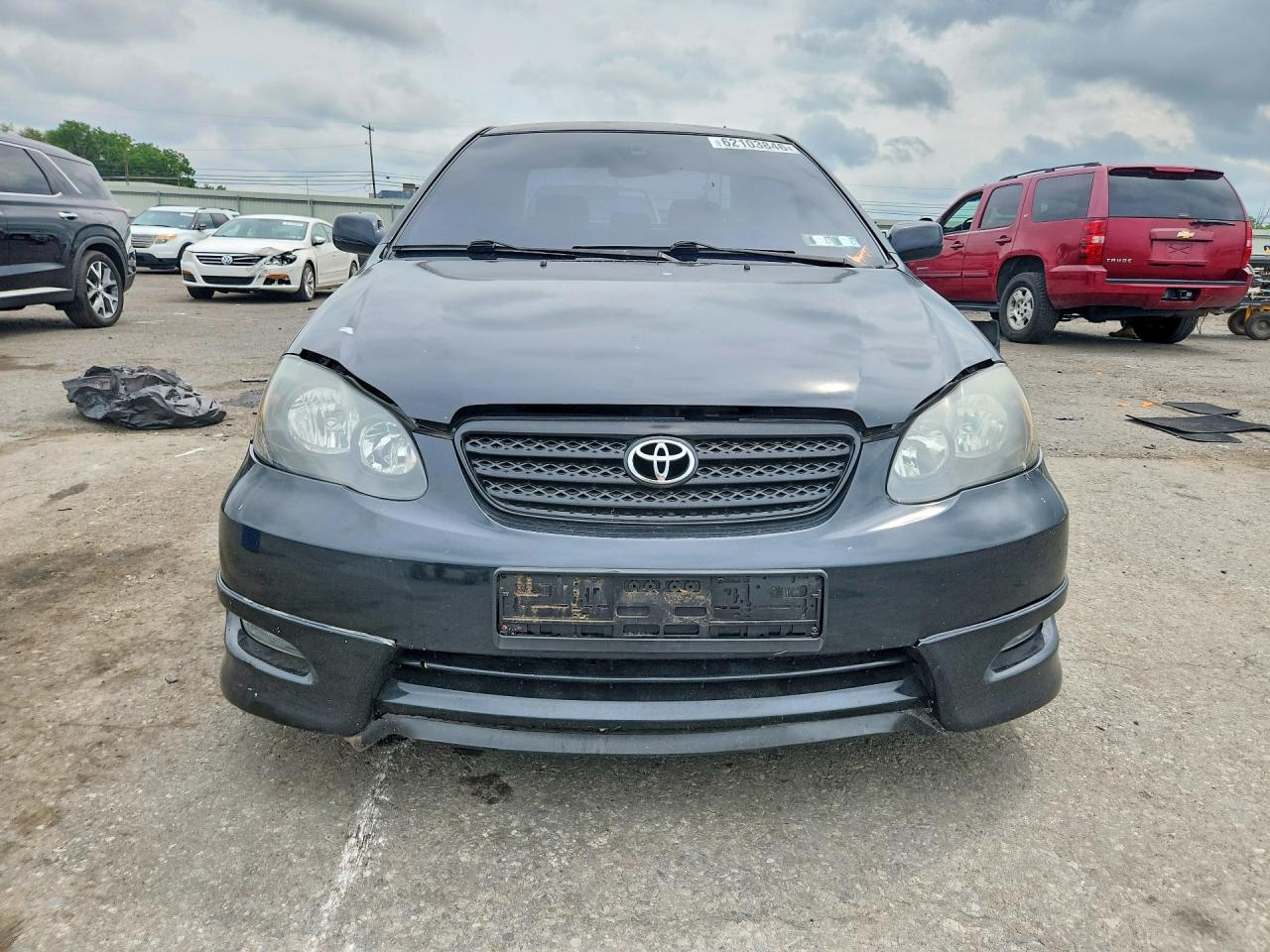 2003 Toyota Corolla Ce Black vin: 2T1BR32E43C102372