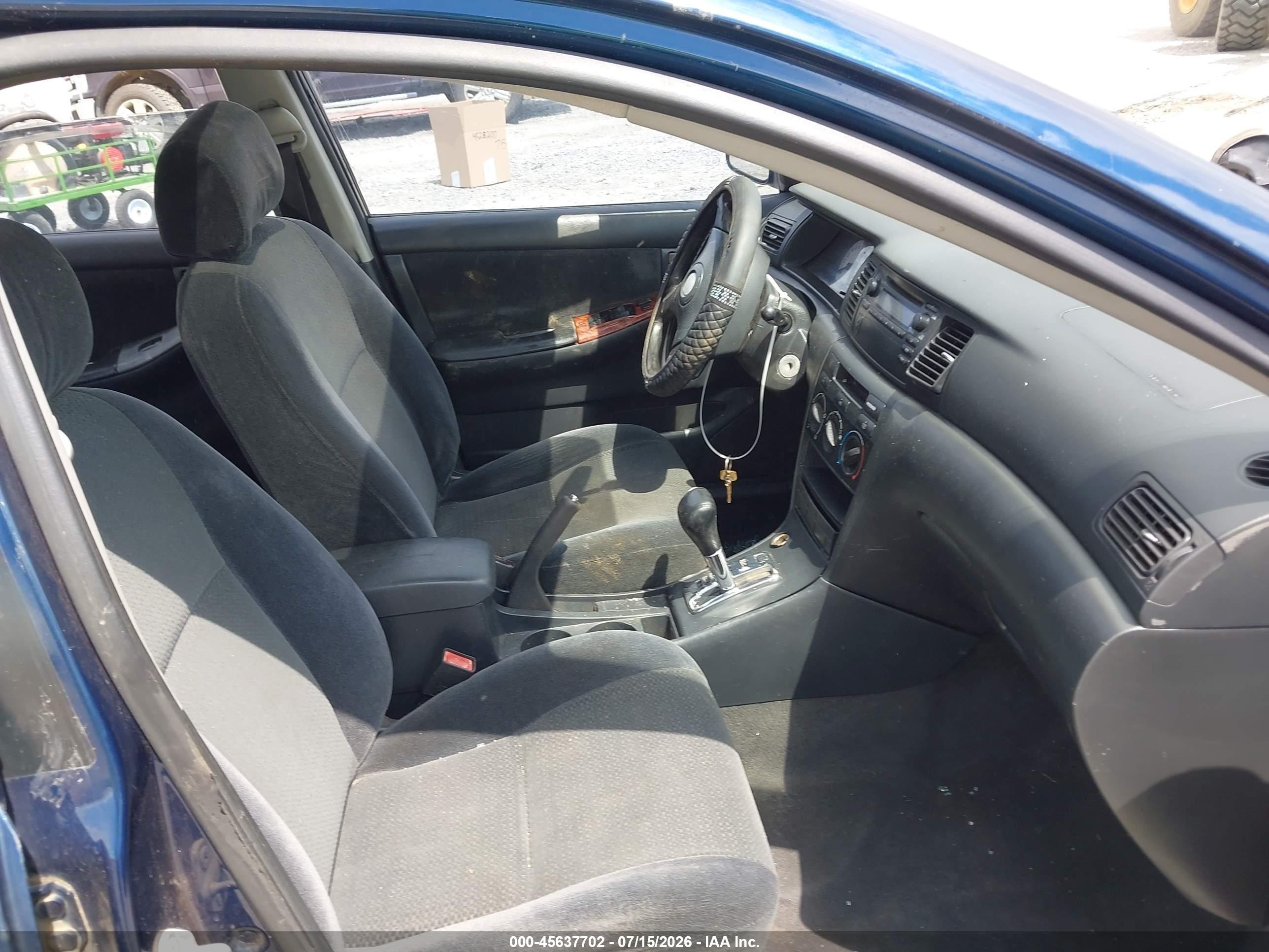 2003 Toyota Corolla S Blue vin: 2T1BR32E43C122766